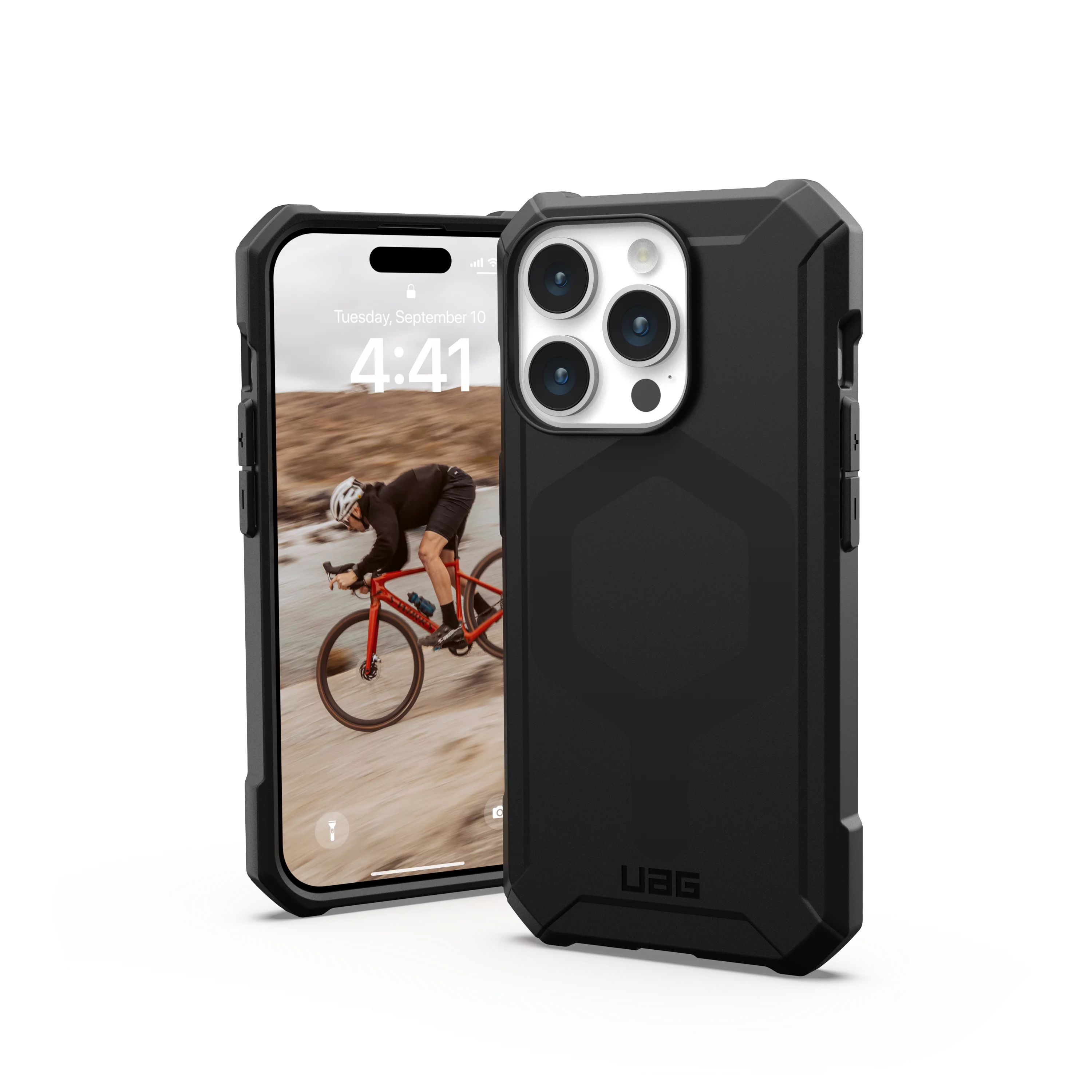 Essential Armor MagSafe Case iPhone 15 Pro Black