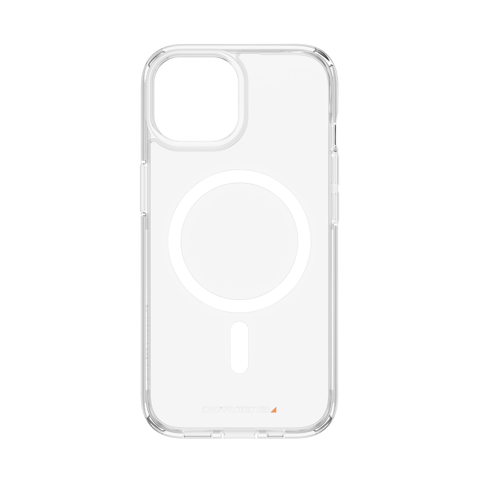 iPhone 15 Hardcase D3O MagSafe, transparent