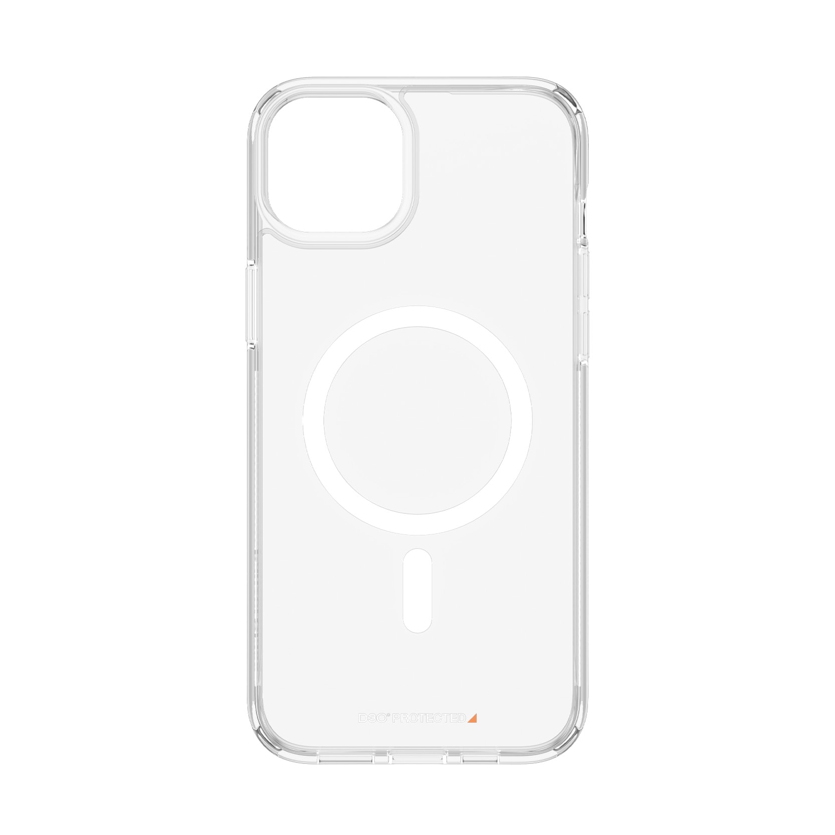 iPhone 15 Plus Hardcase D3O MagSafe, transparent