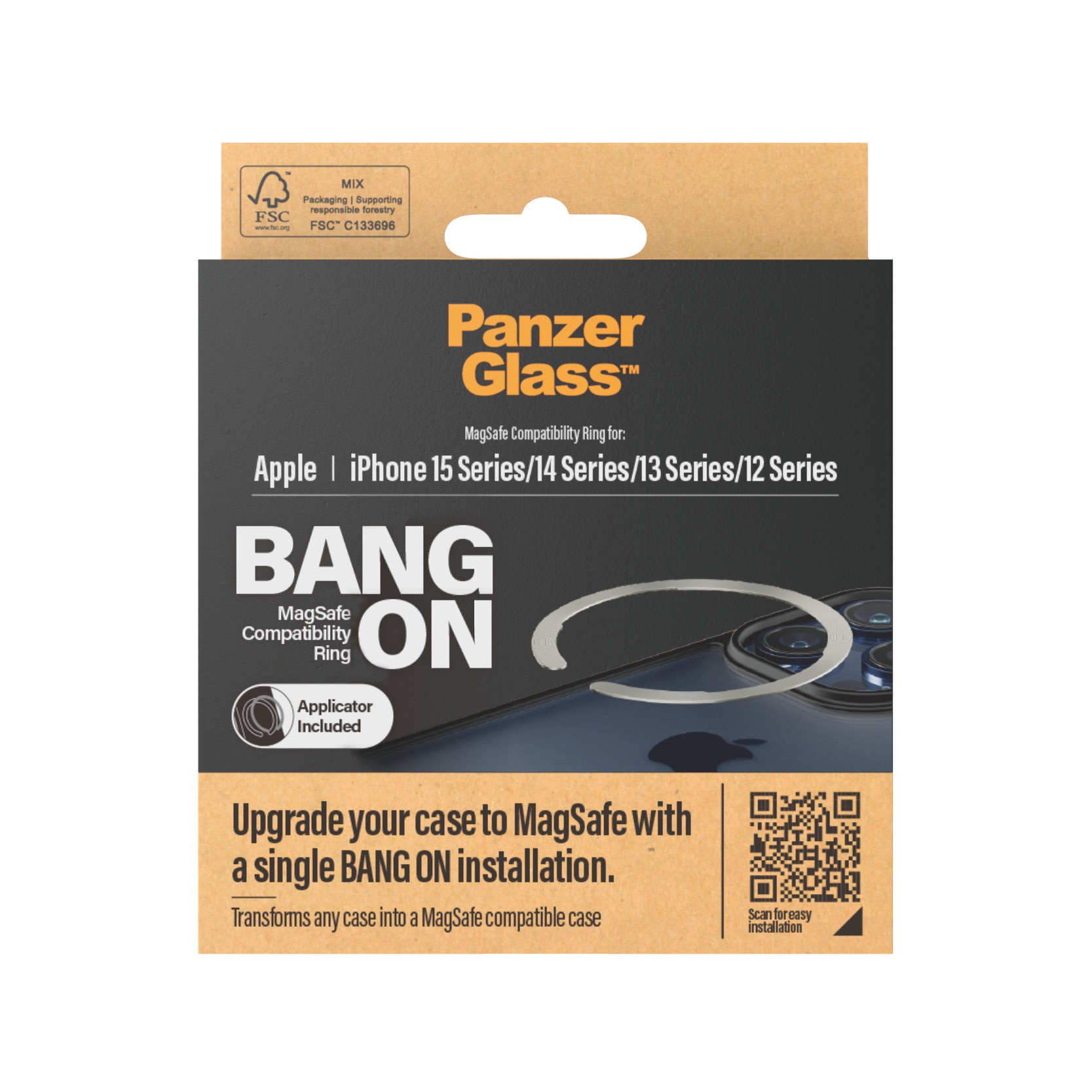 Bang On MagSafe Ring Silver