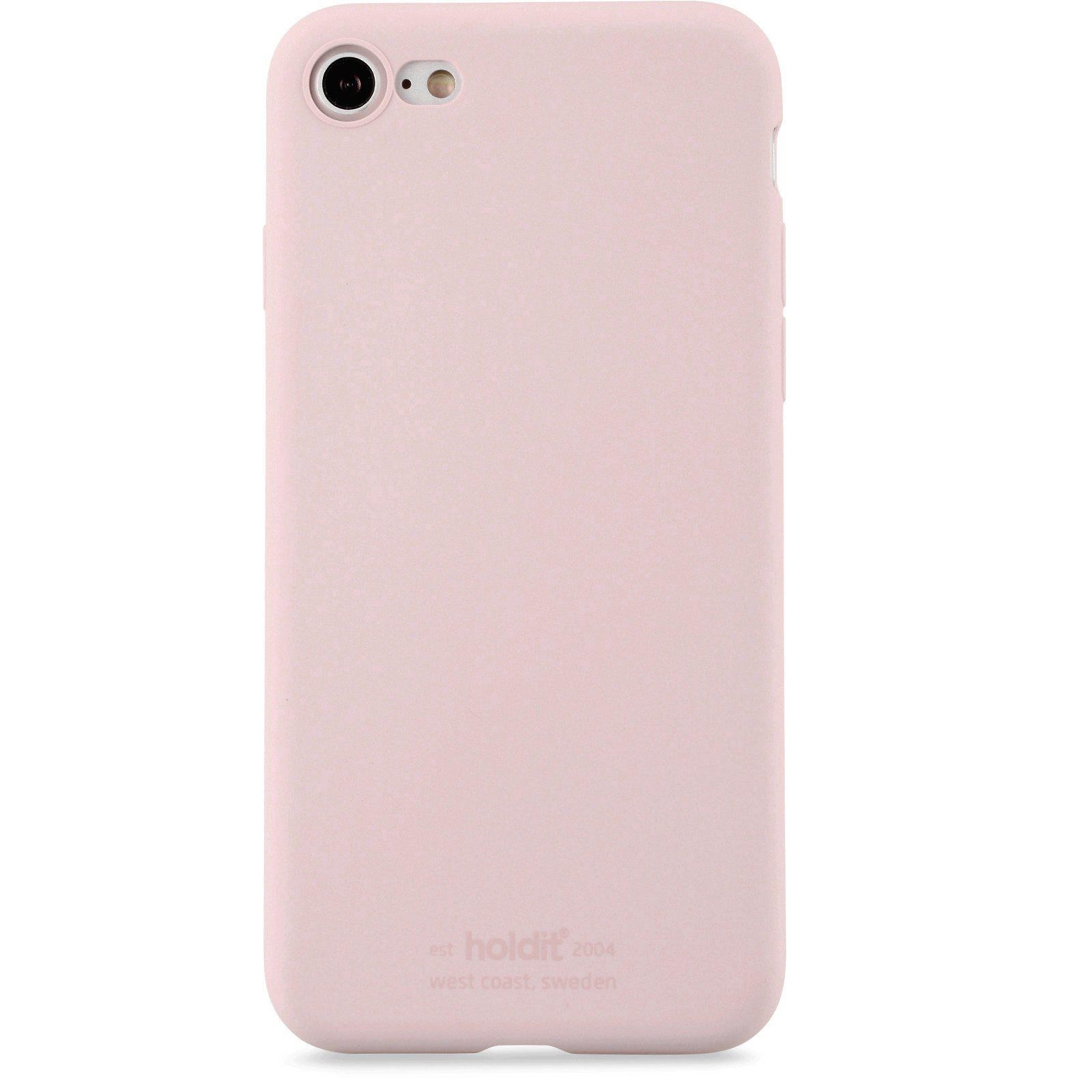 Silikonhülle iPhone SE (2022) Blush Pink