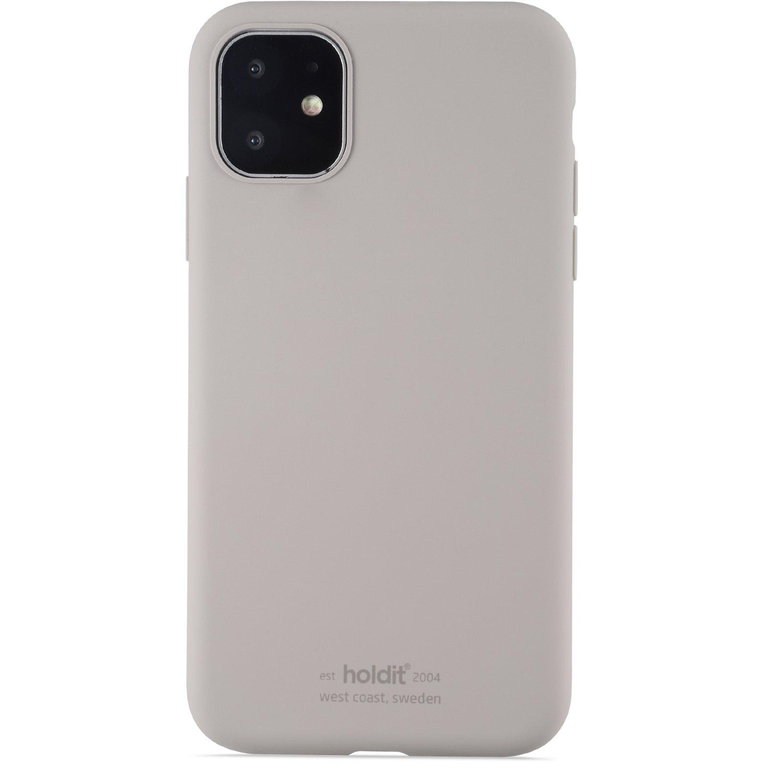 Silikonhülle iPhone 11 Taupe