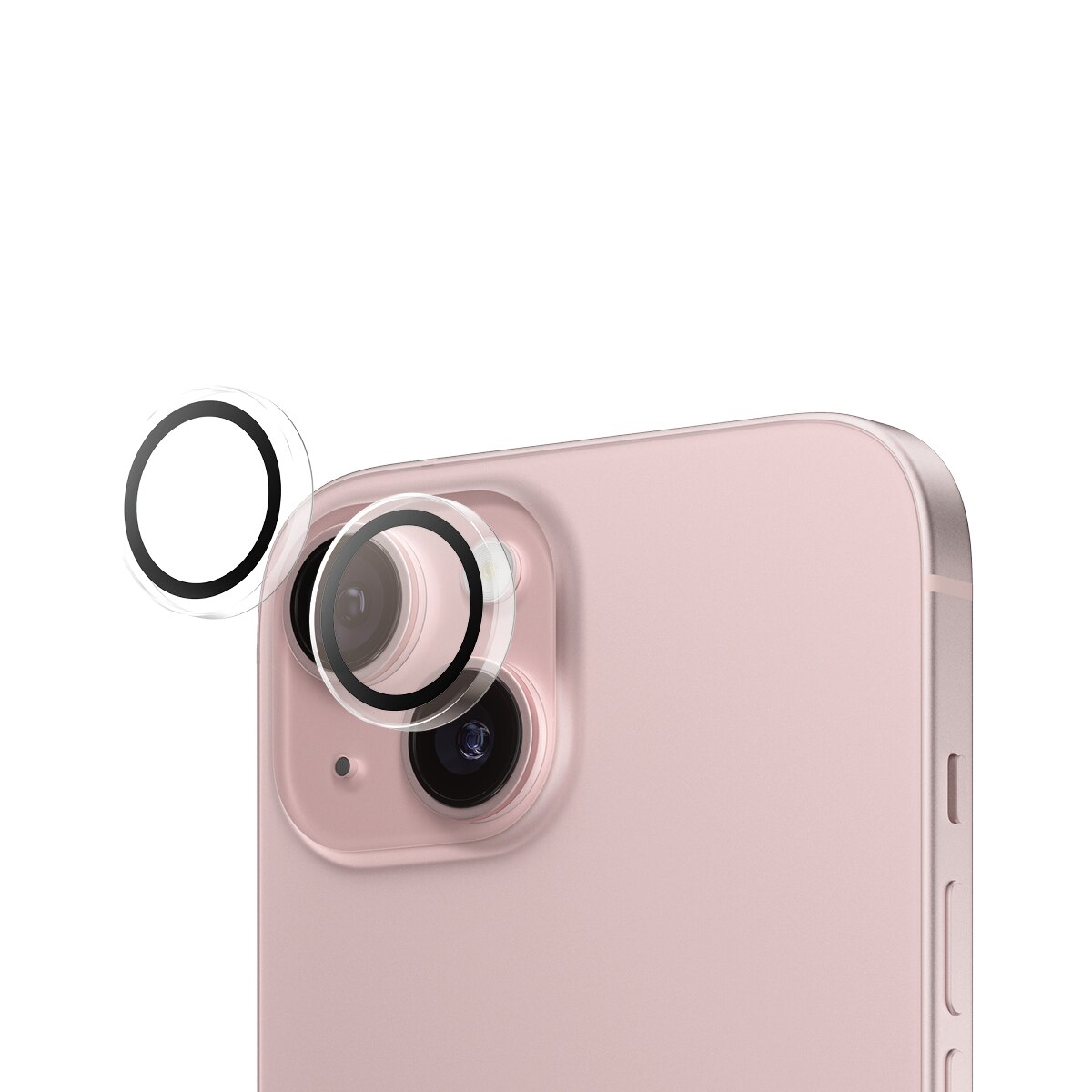 iPhone 15 Hoops Camera Lens Protector Transparent