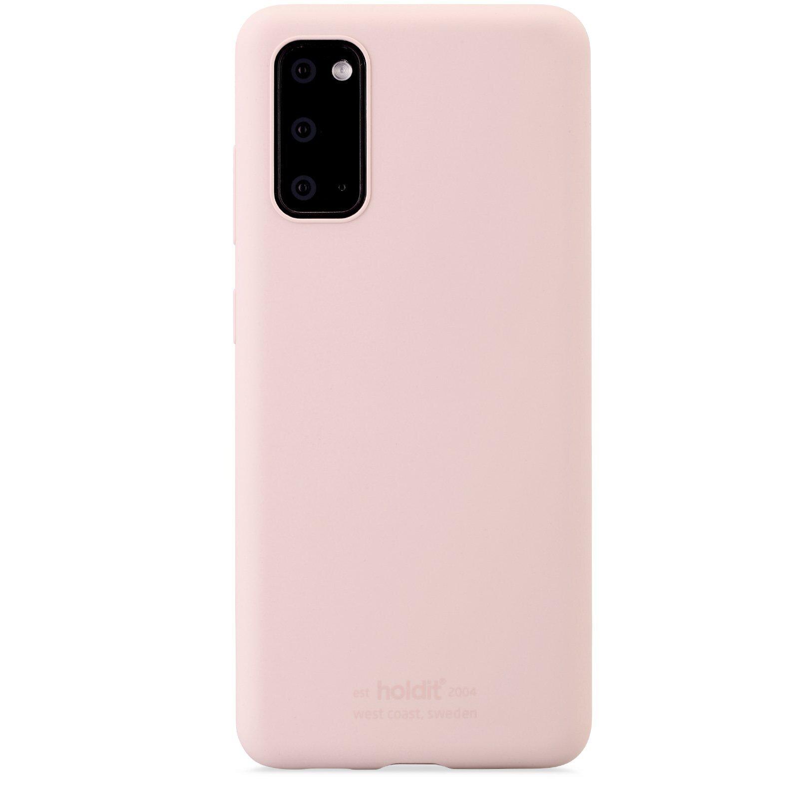 Silikonhülle Samsung Galaxy S20 Blush Pink