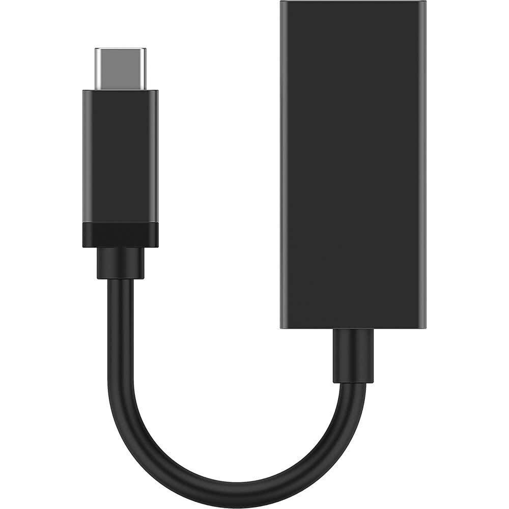 Display Adapter USB-C zu HDMI 10cm Schwarz