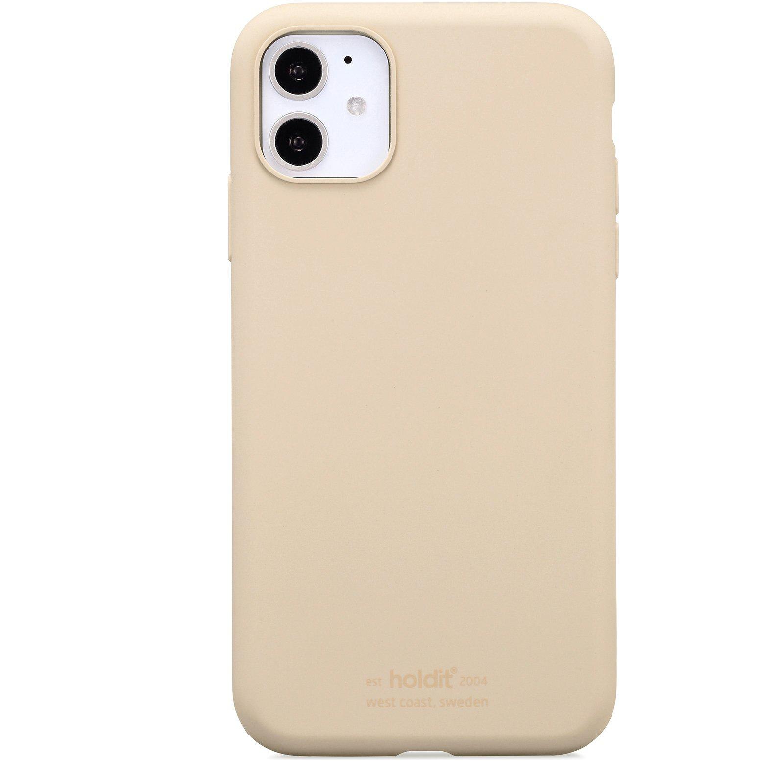 Silikonhülle iPhone 11/XR Beige