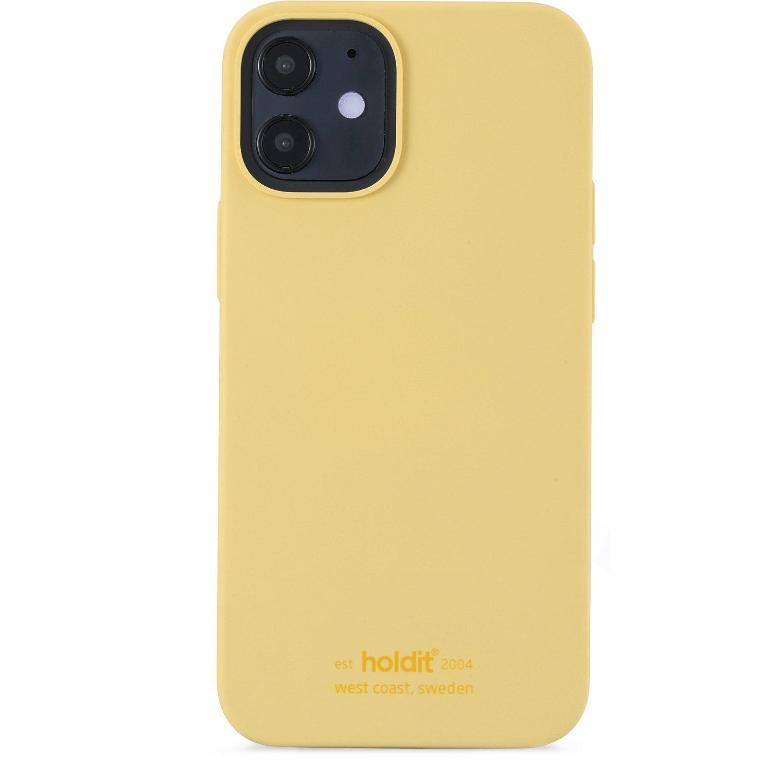 Silikonhülle iPhone 12 Mini Yellow