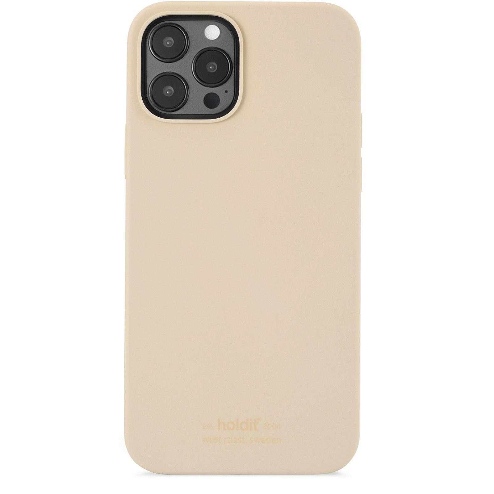 Silikonhülle iPhone 12/12 Pro Beige