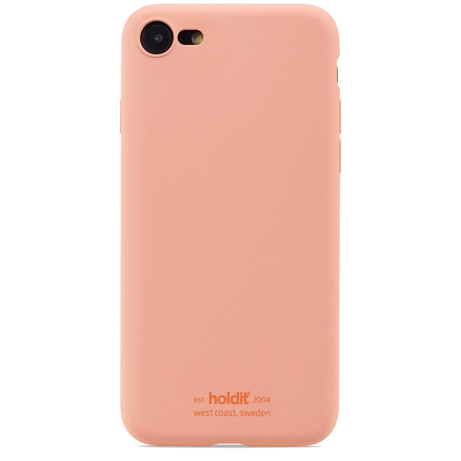 Silikonhülle iPhone SE (2020) Pink Peach