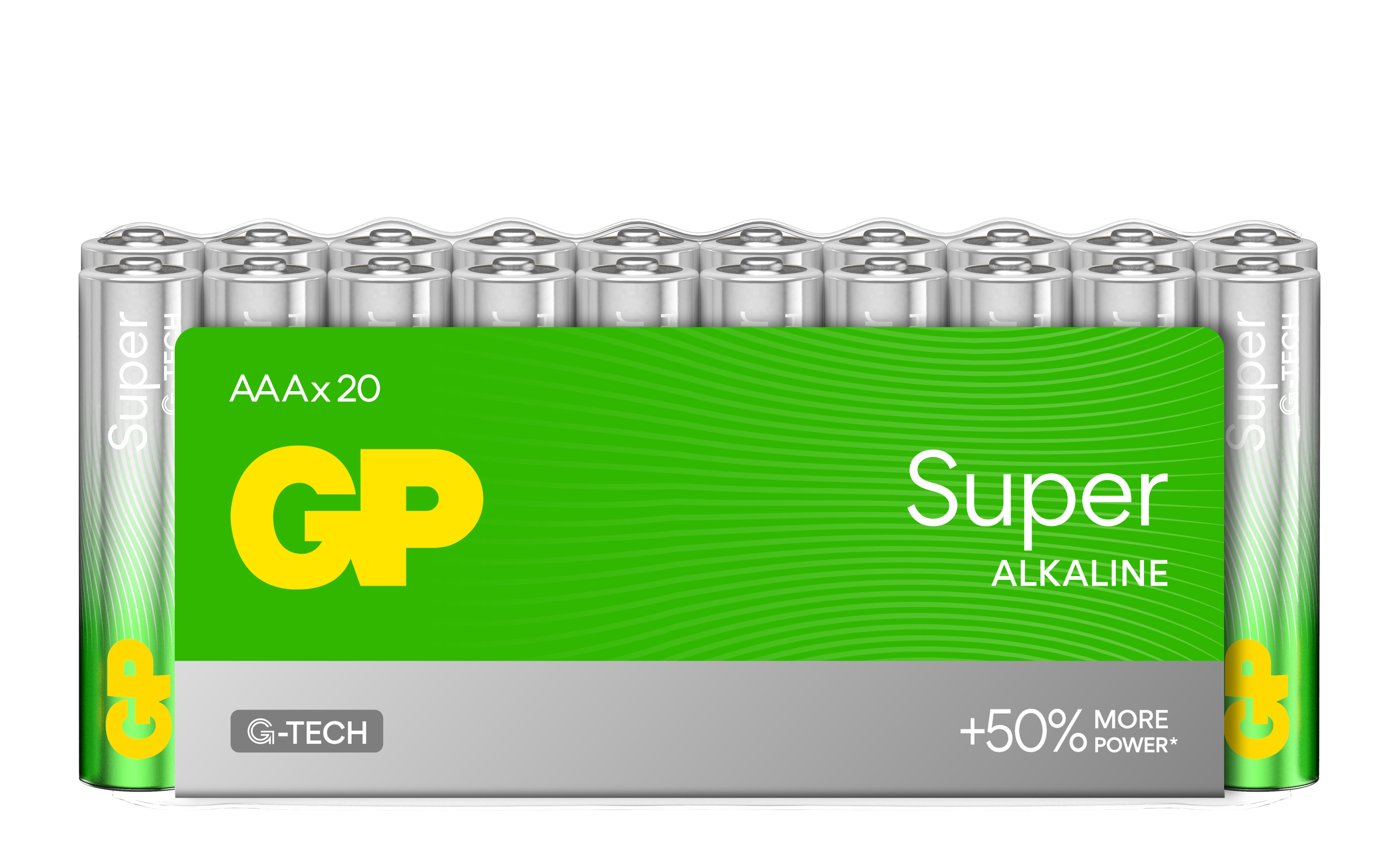 Super Alkaline AAA-Batterie 24A/LR03 (20 Stück)