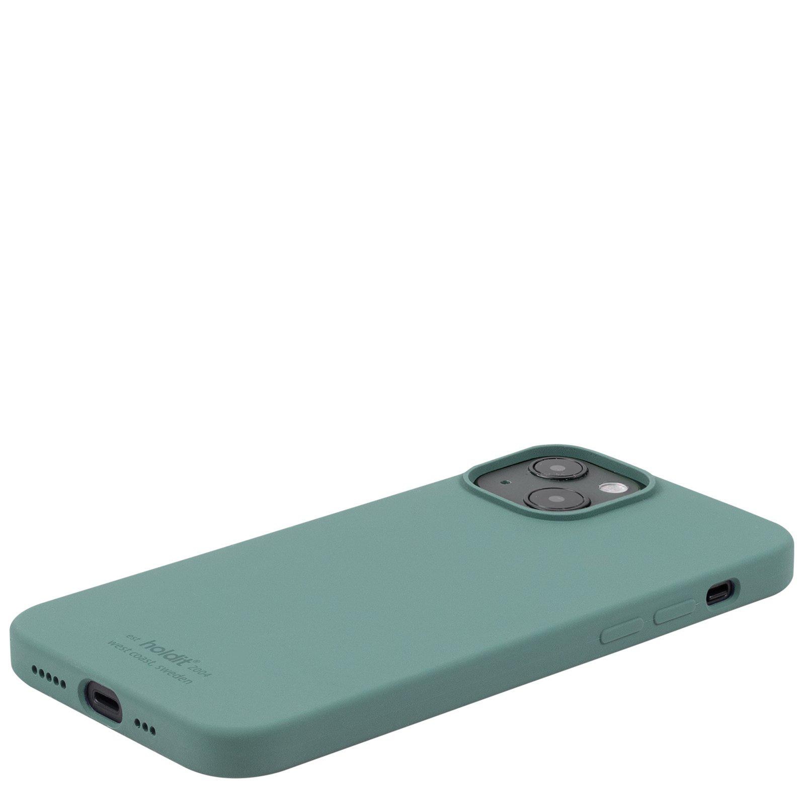 Silikonhülle iPhone 14 Plus Moss Green