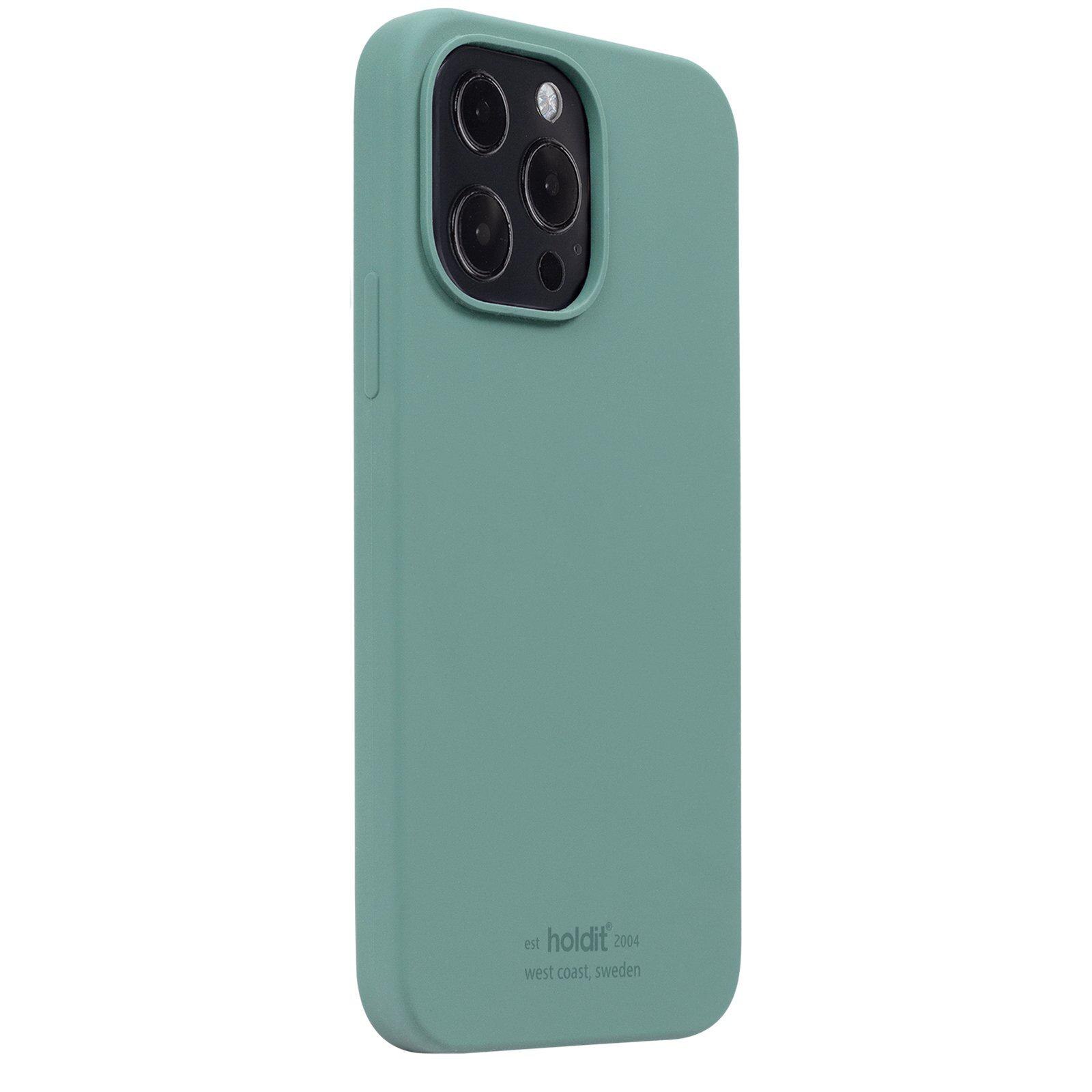 Silikonhülle iPhone 13 Pro Max Moss Green