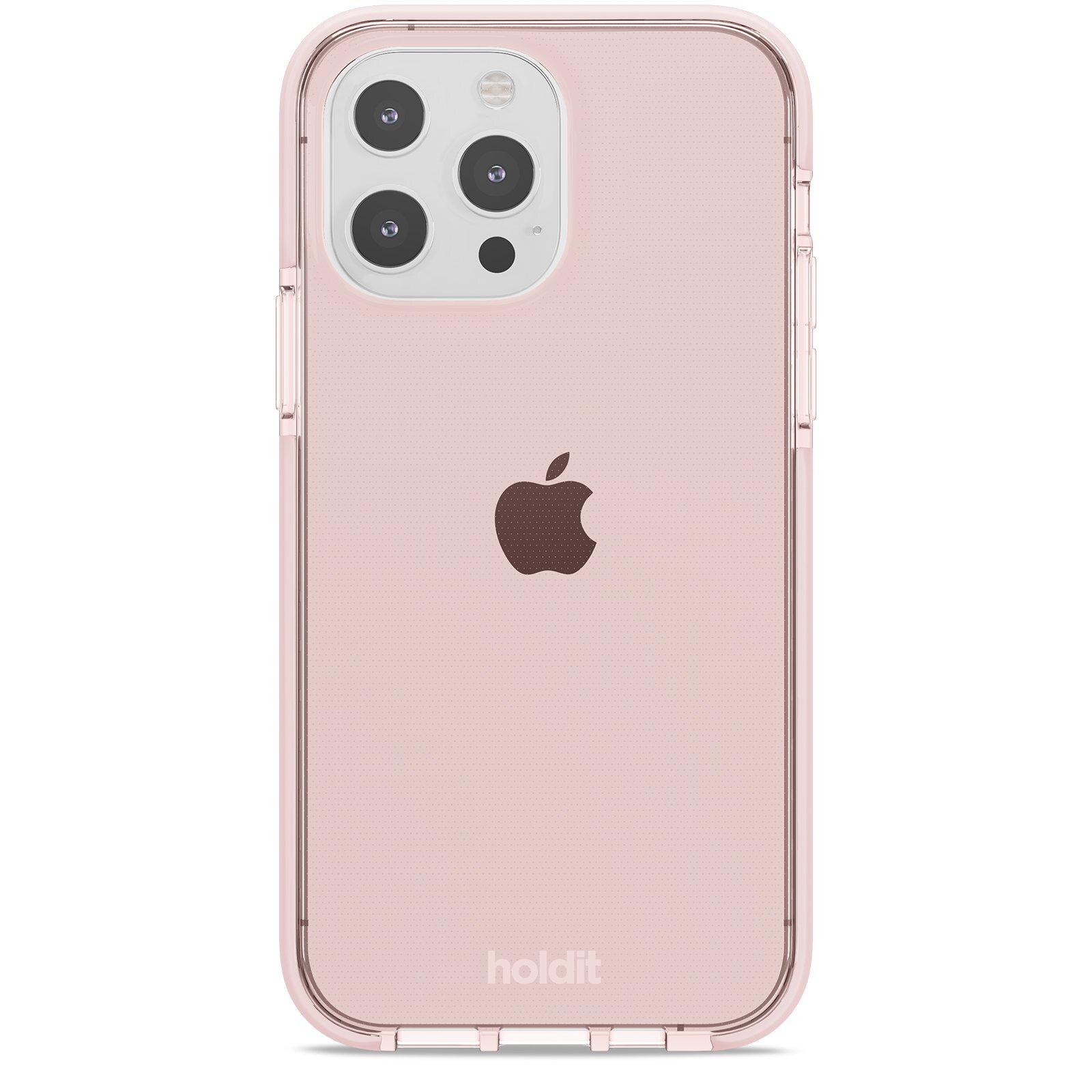 Seethru Skal iPhone 13 Pro Blush Pink