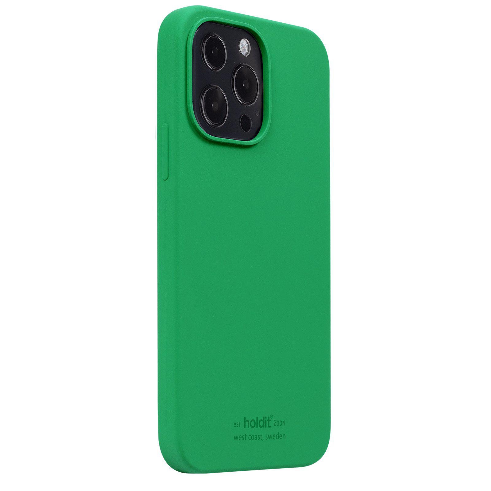Silikonhülle Apple iPhone 13 Pro Grün