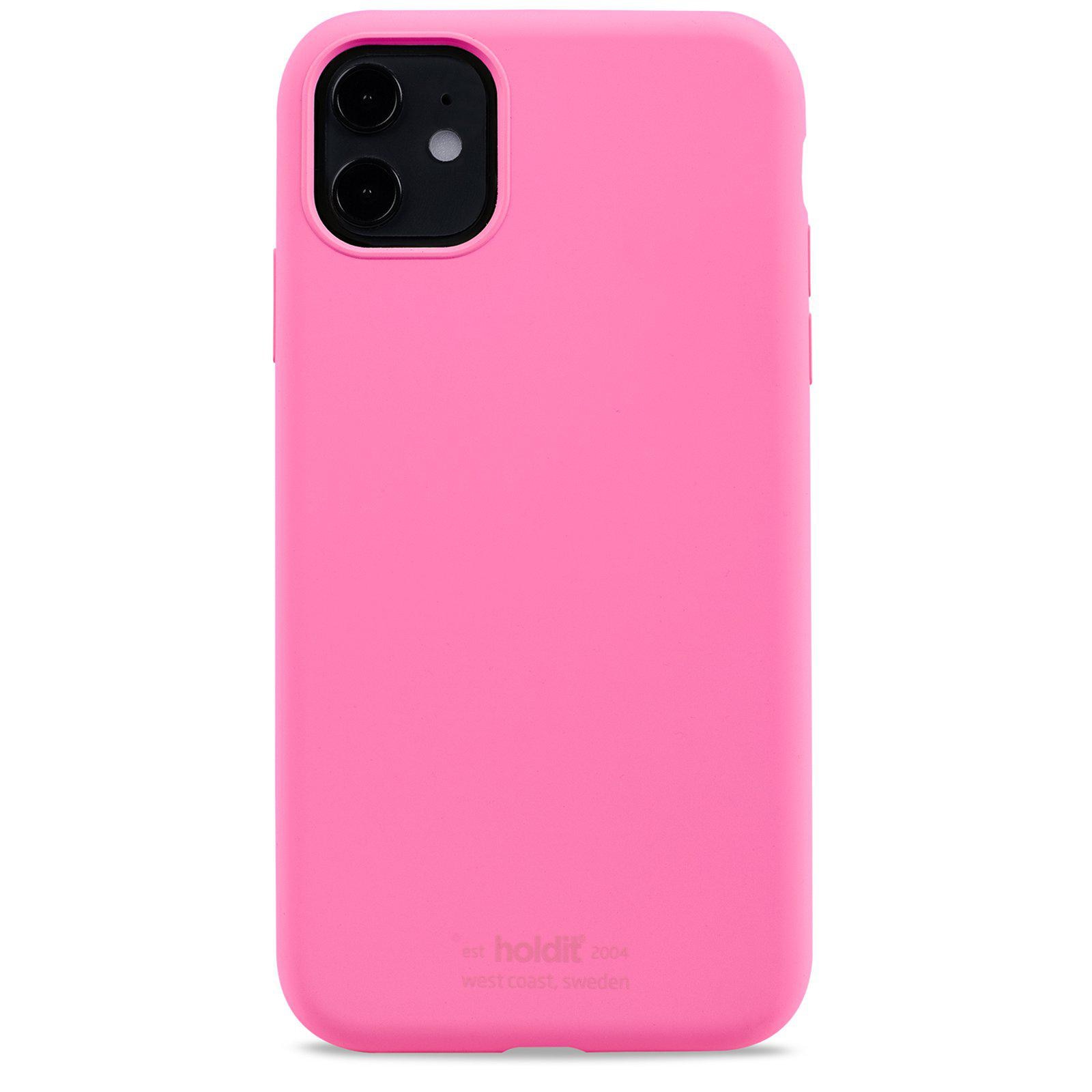 Silikonhülle iPhone 11/XR Bright Pink
