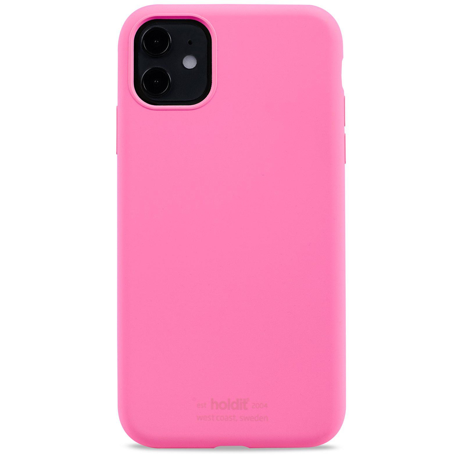 Silikonhülle iPhone 11 Bright Pink