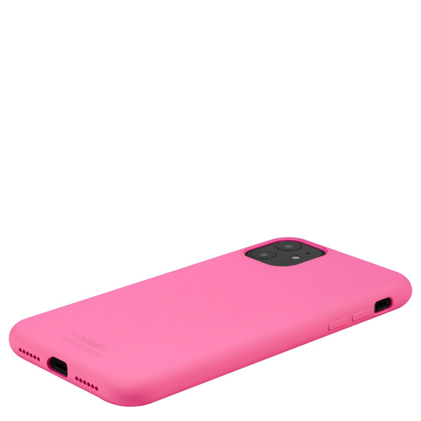 Silikonhülle iPhone 11 Bright Pink