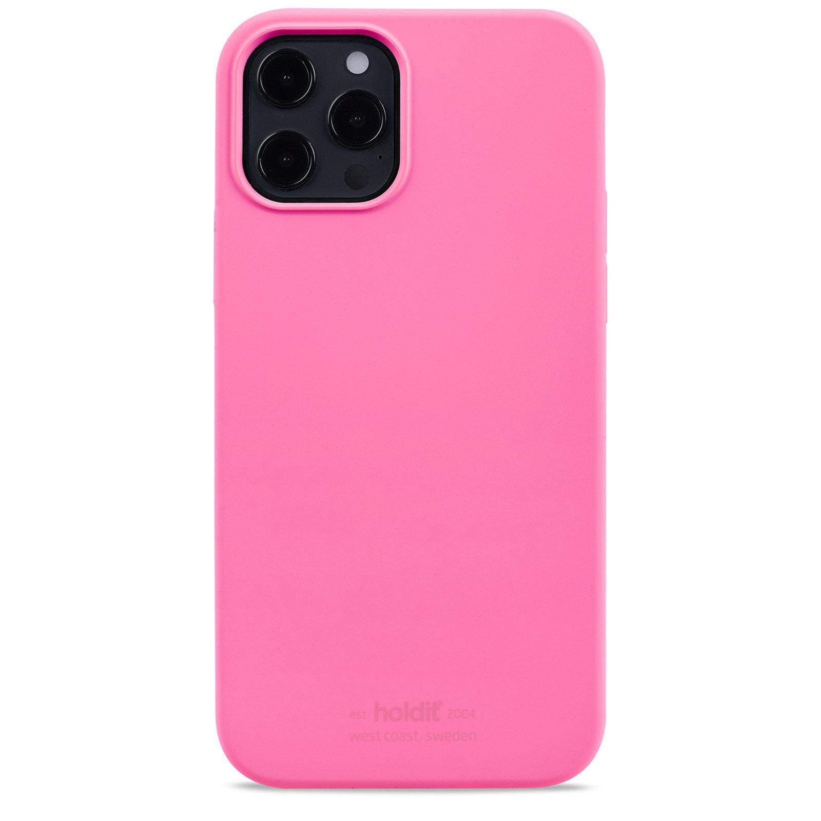Silikonhülle iPhone 12/12 Pro Bright Pink