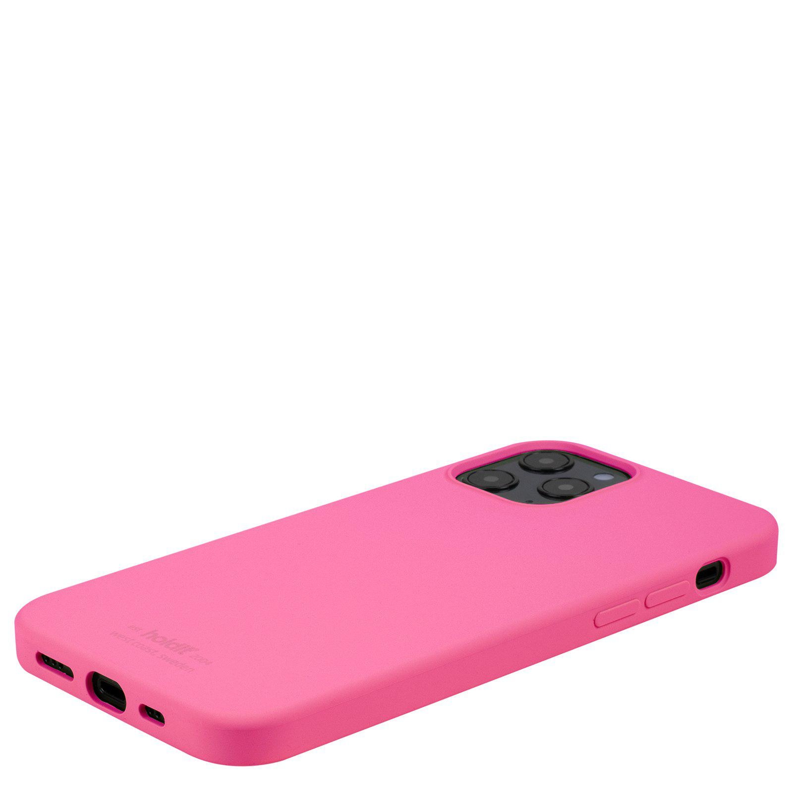 Silikonhülle iPhone 12/12 Pro Bright Pink