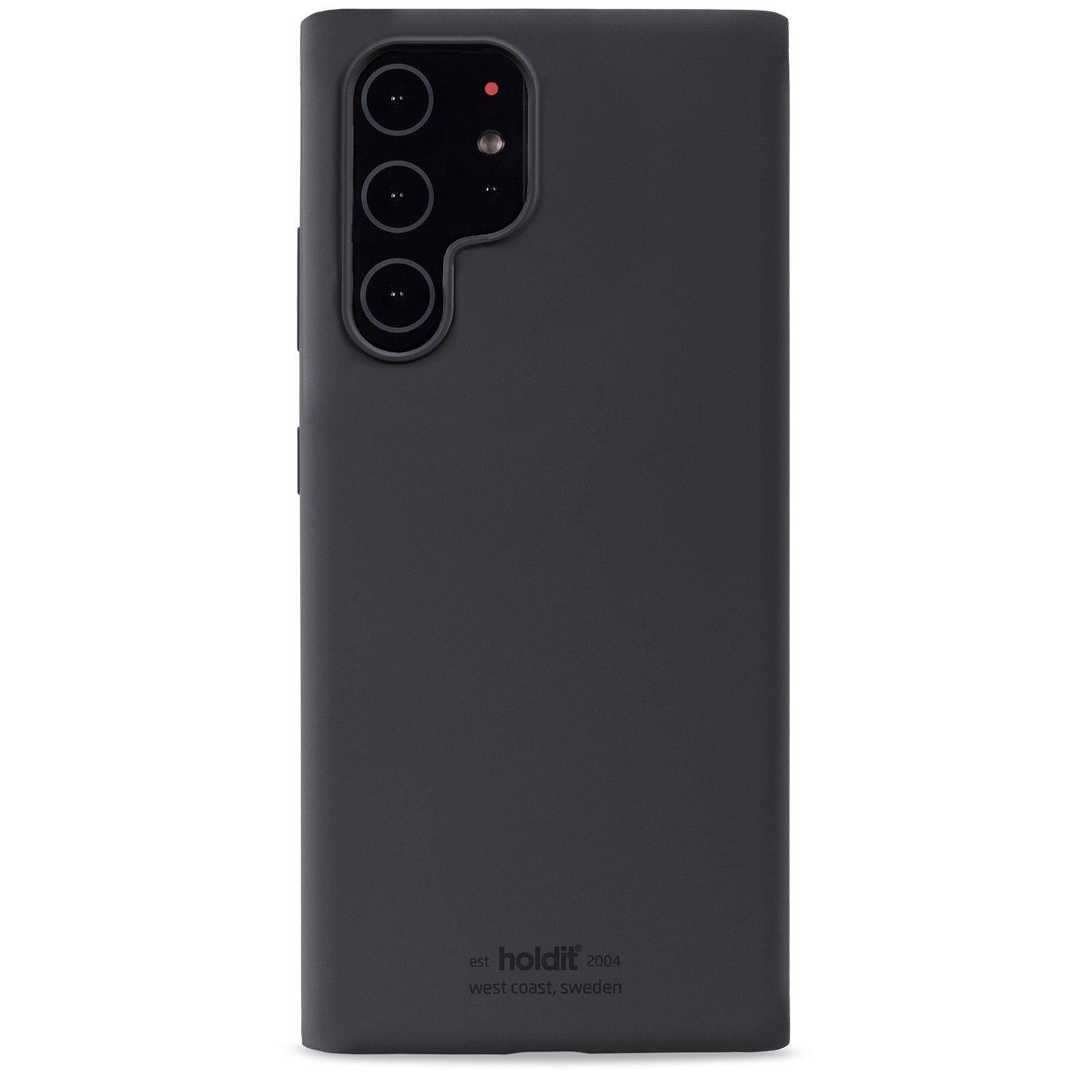 Silikonhülle Samsung Galaxy S22 Ultra Schwarz
