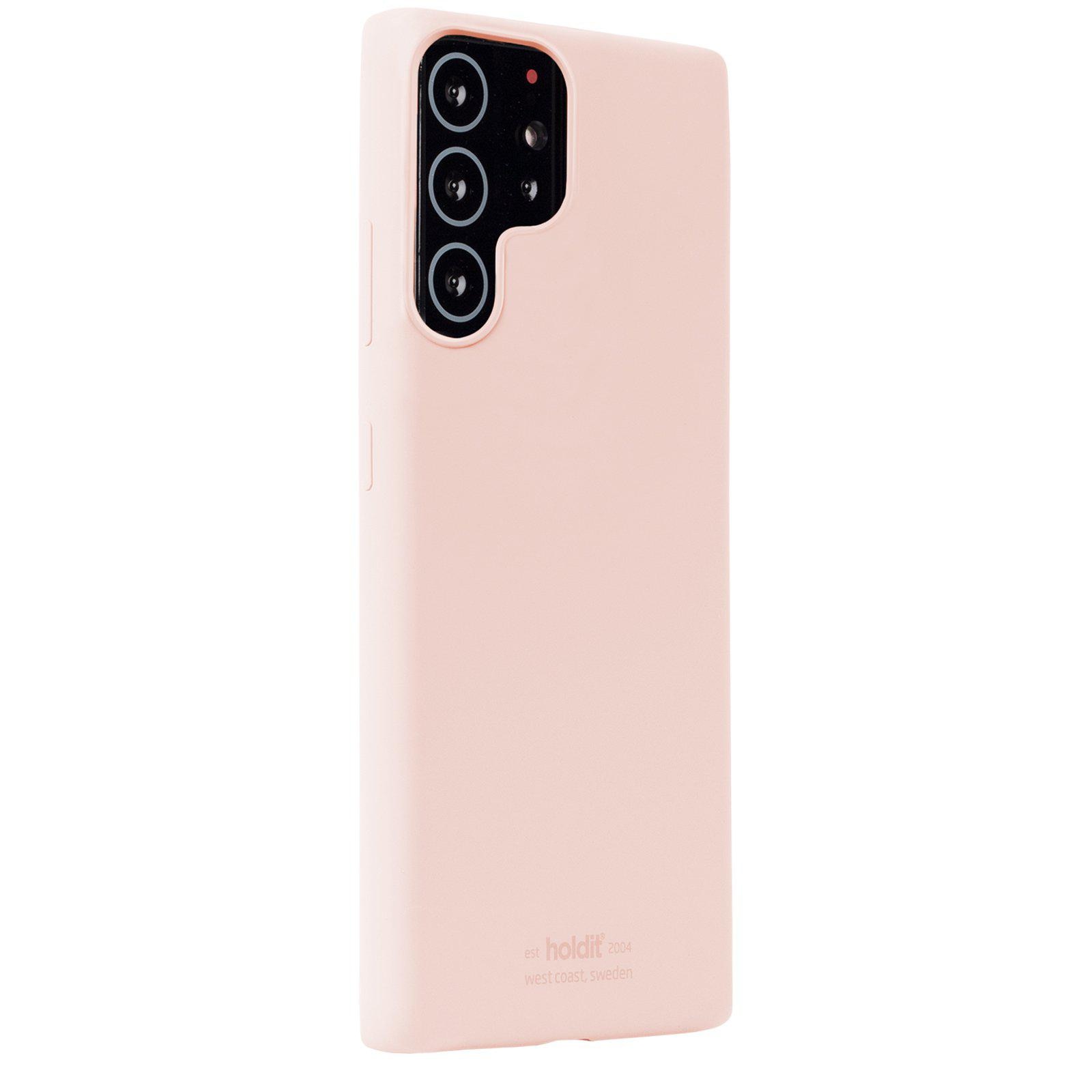 Silikonhülle Samsung Galaxy S22 Ultra Blush Pink