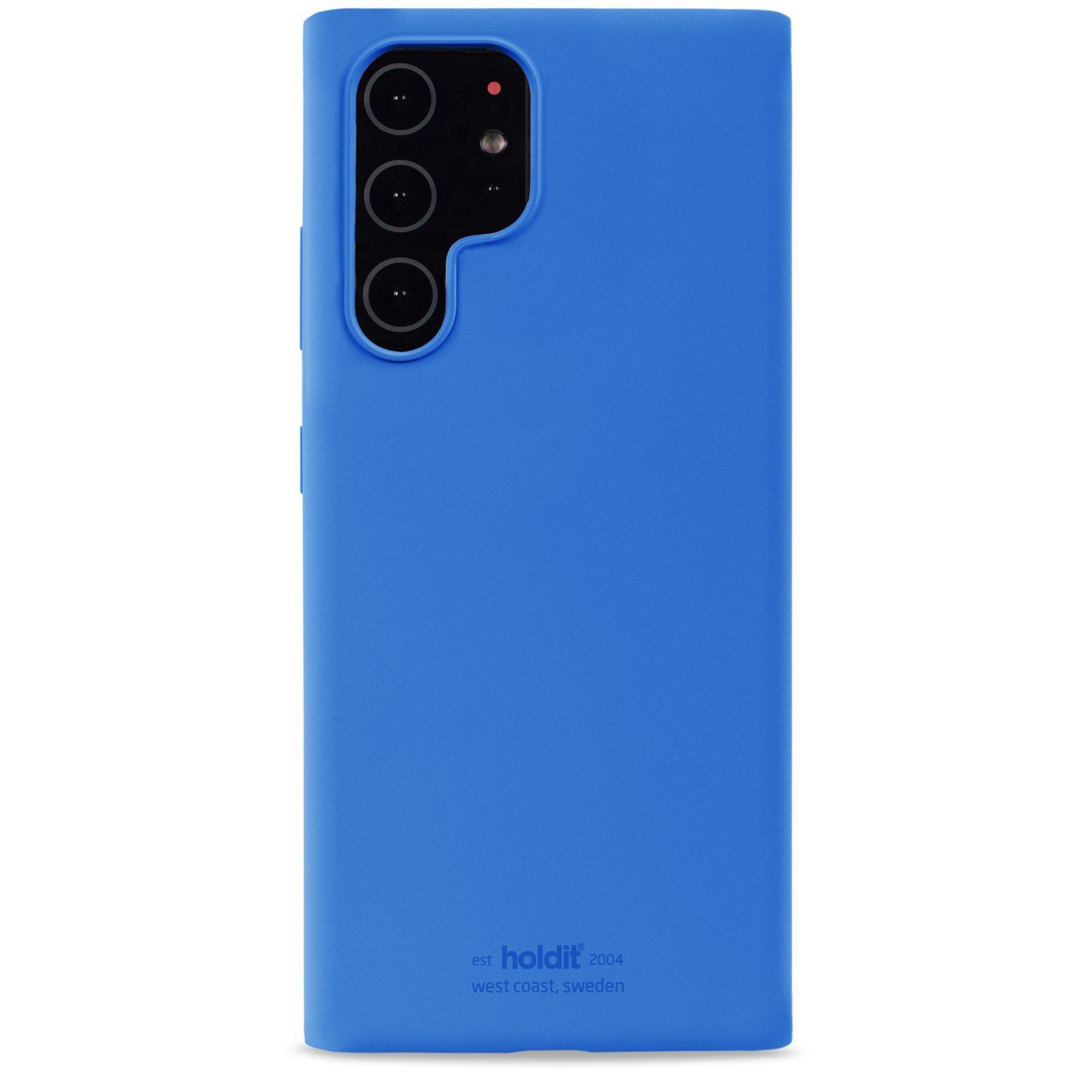 Silikonhülle Samsung Galaxy S22 Ultra Blau