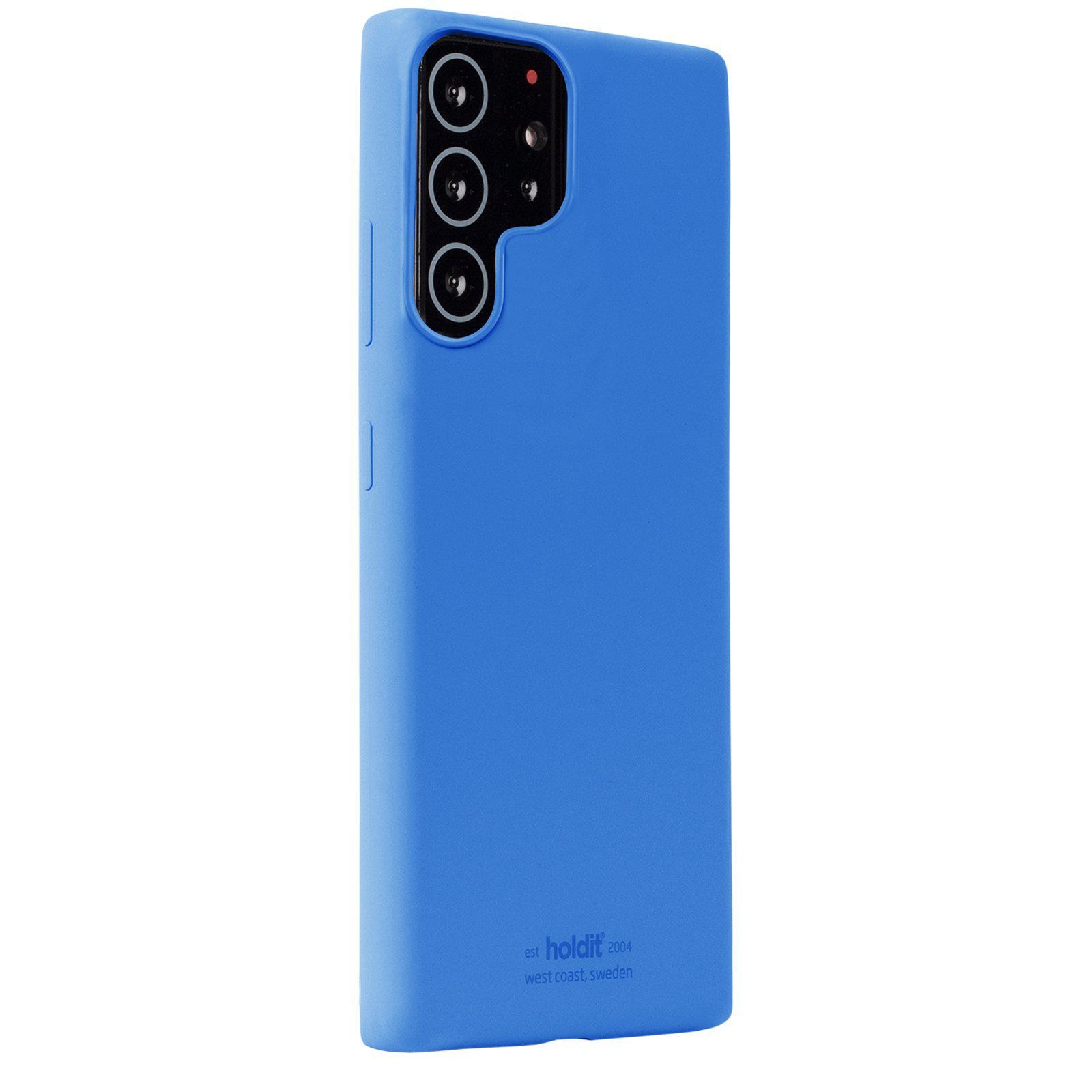 Silikonhülle Samsung Galaxy S22 Ultra Blau