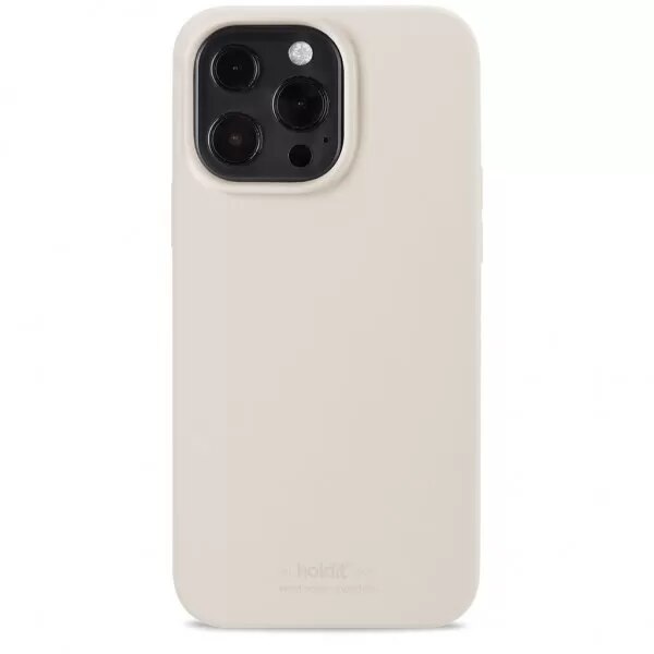 Silikonhülle iPhone 14 Pro Light Beige