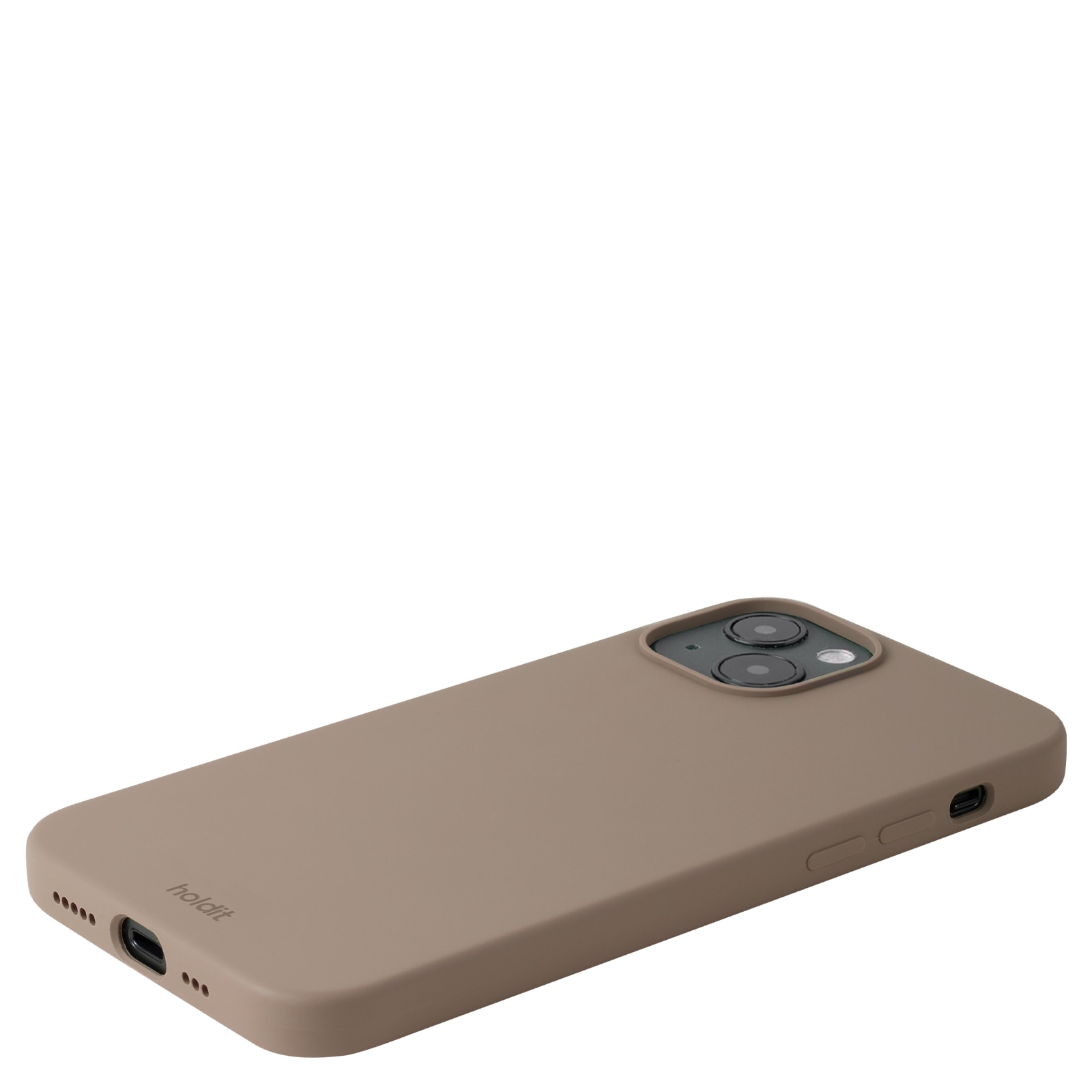 Silikonhülle iPhone 14 Plus Braun