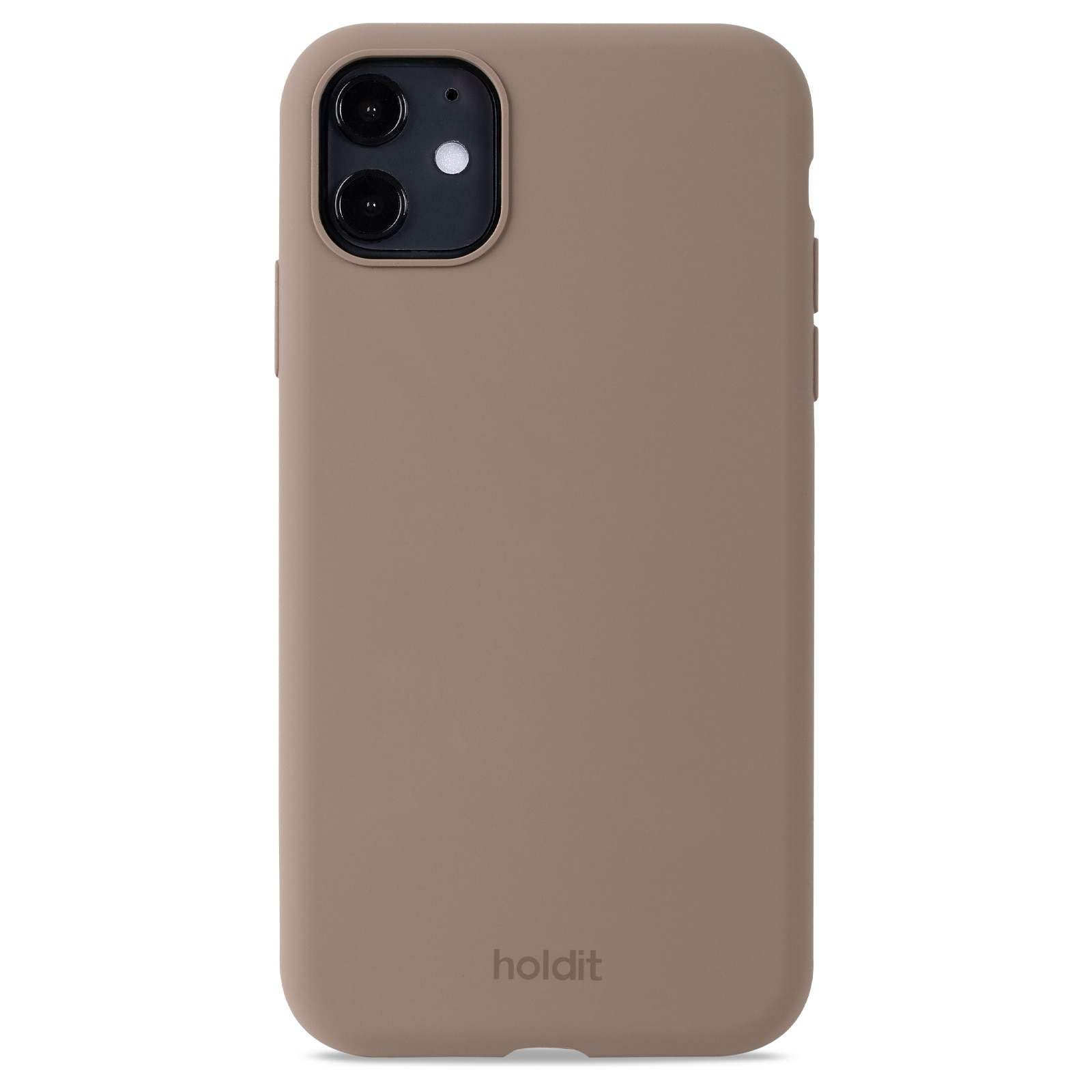 Silikonhülle iPhone 11 Mocha Brown