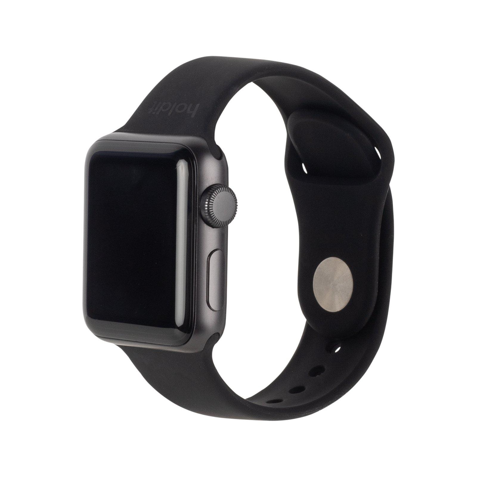 Apple Watch 38/40/41 mm Armband aus Silikon Black