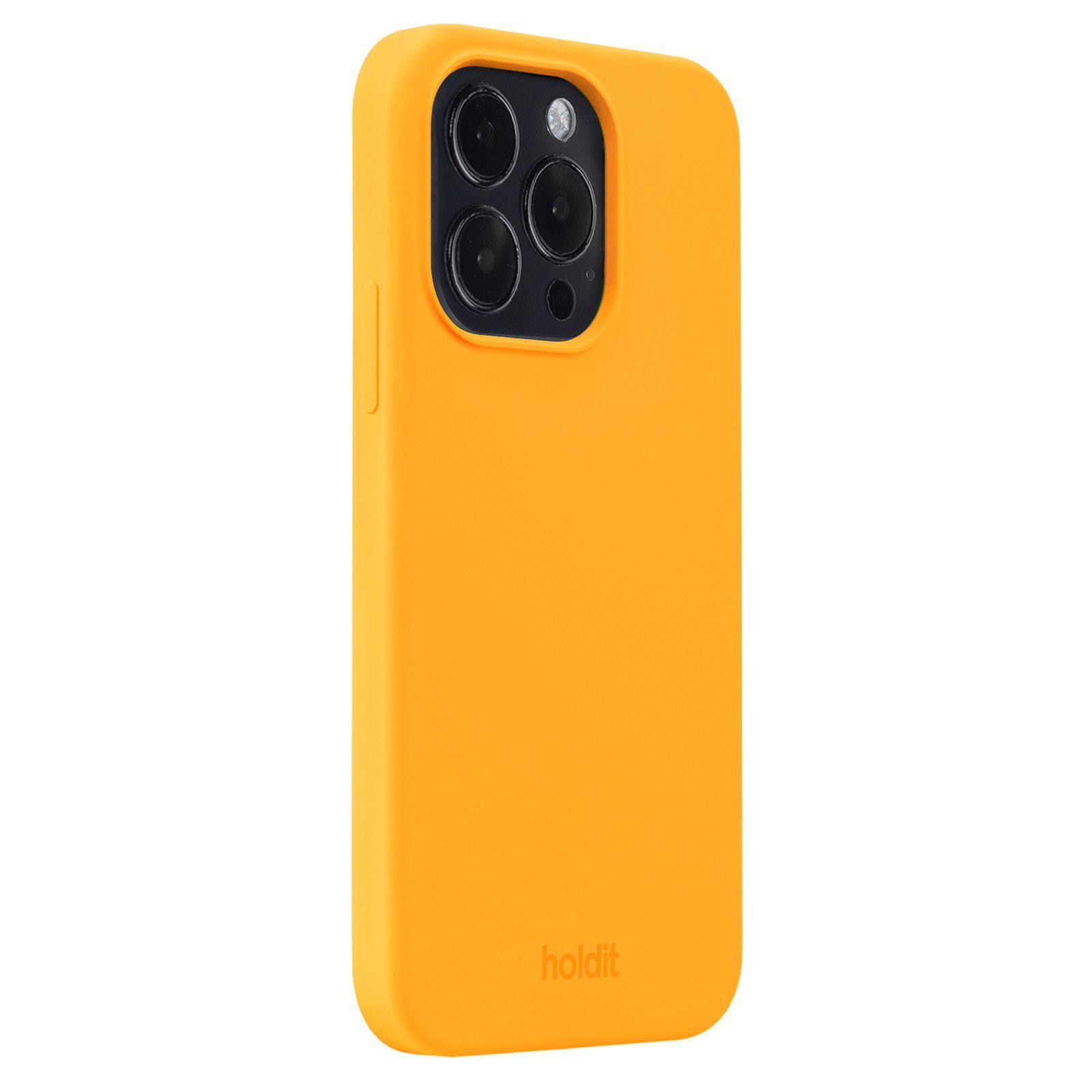 Silikonhülle iPhone 14 Pro Orange Juice