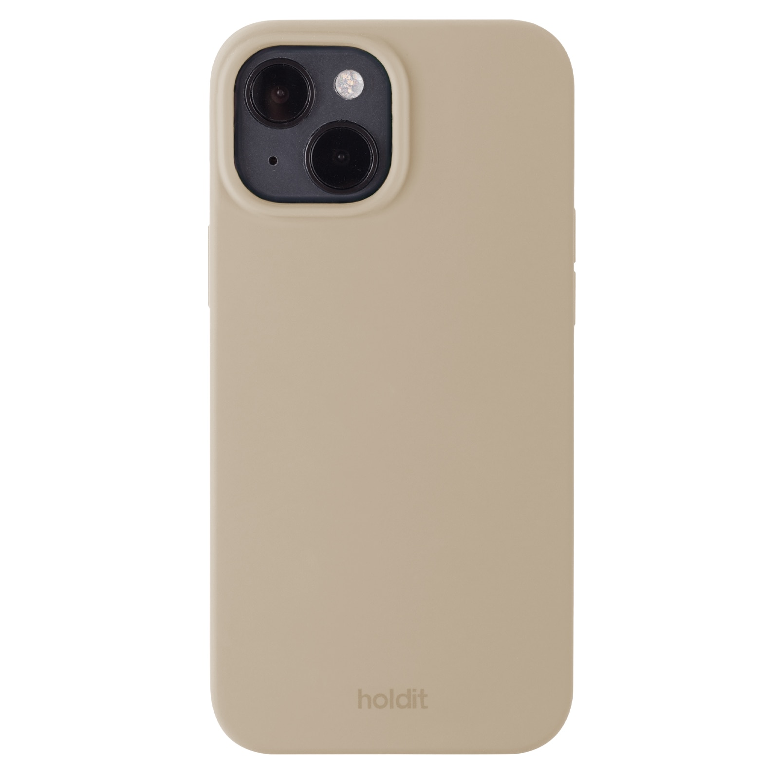 Silikonhülle iPhone 14 Latte Beige