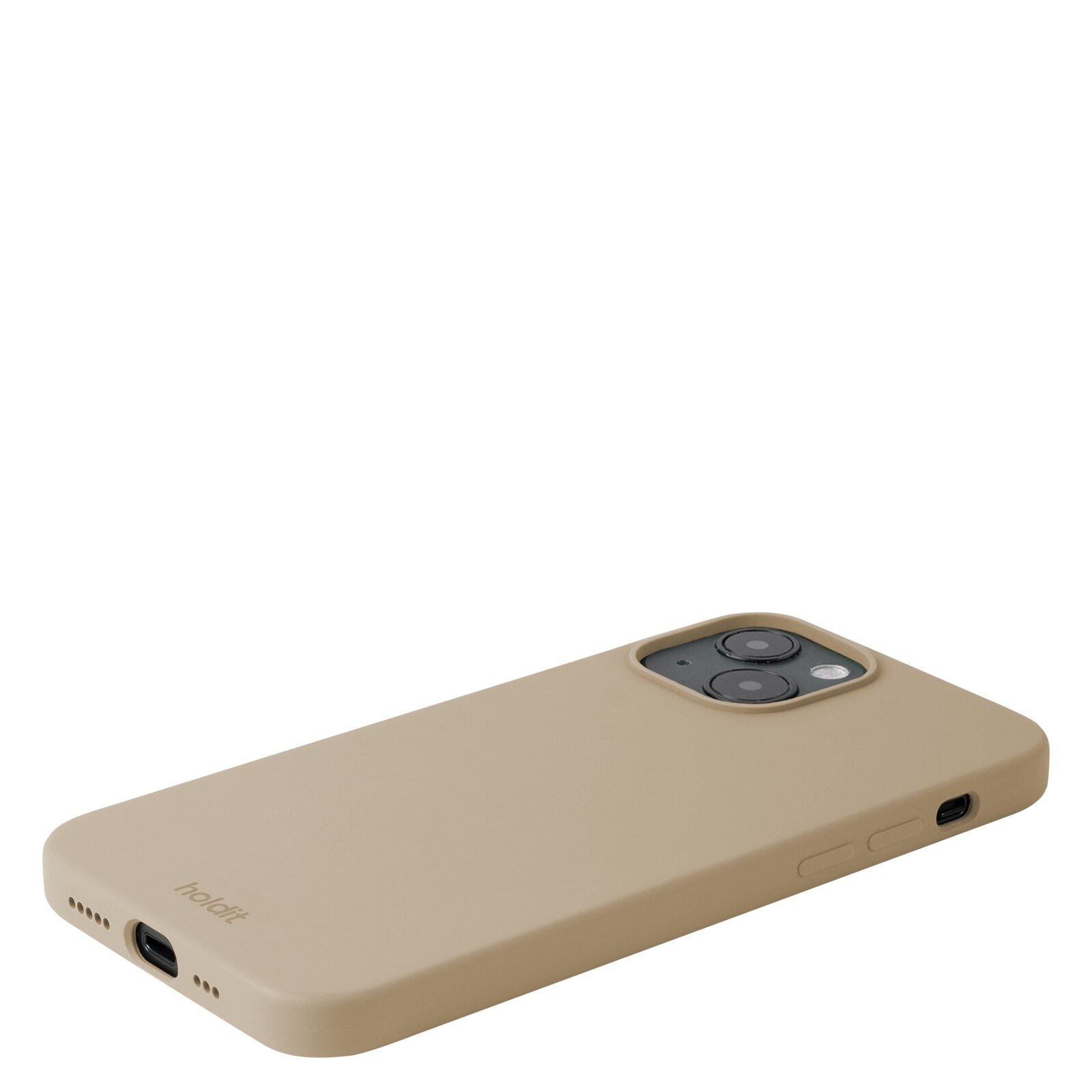 Silikonhülle iPhone 13 Latte Beige