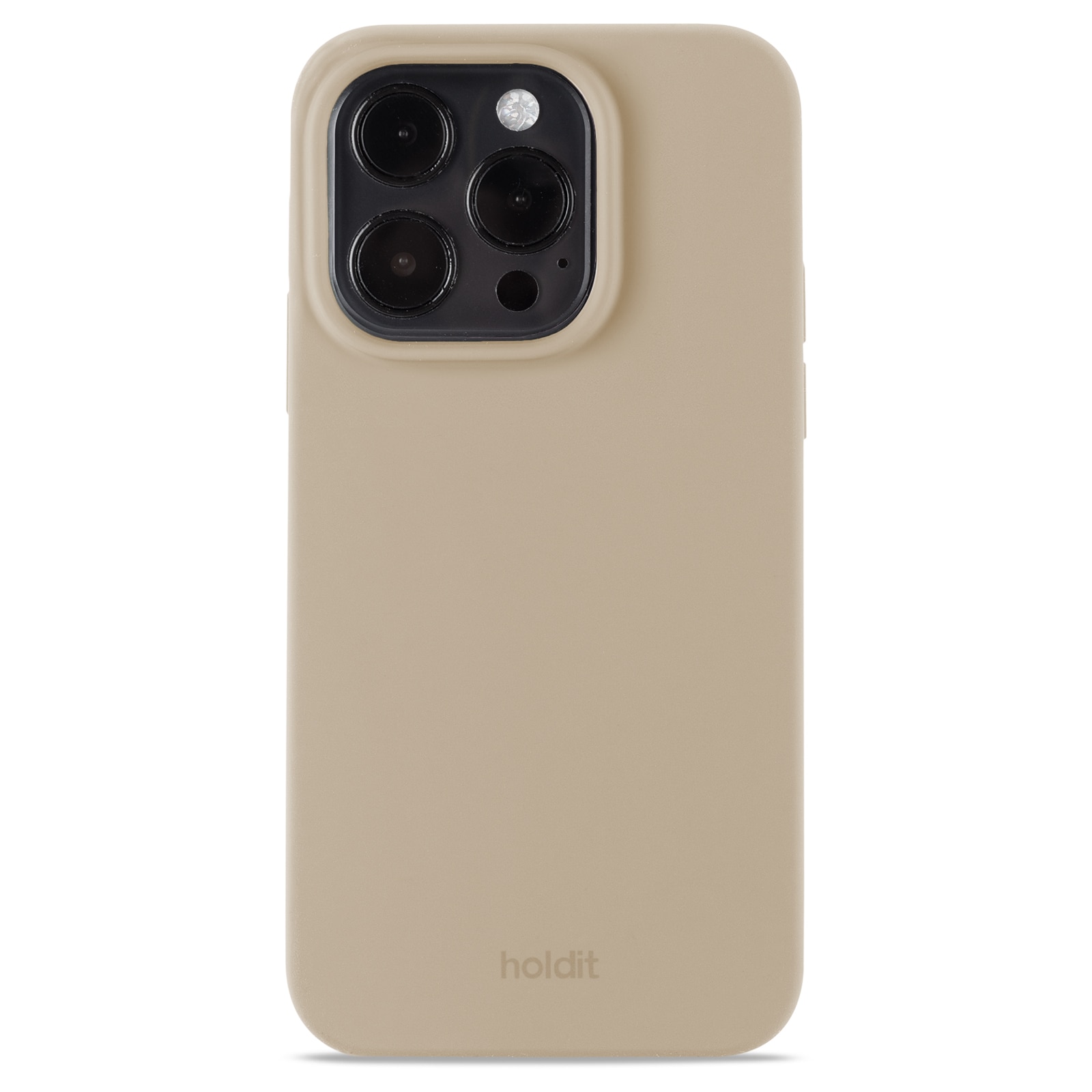 Silikonhülle iPhone 14 Pro Latte Beige