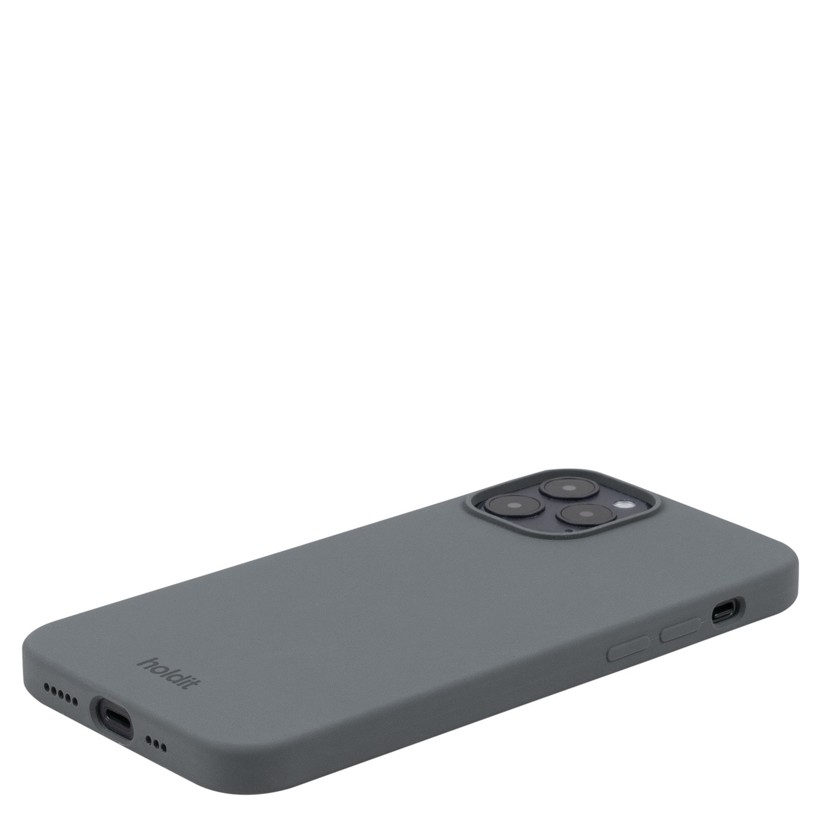 Silikonhülle iPhone 12/iPhone 12 Pro Grau