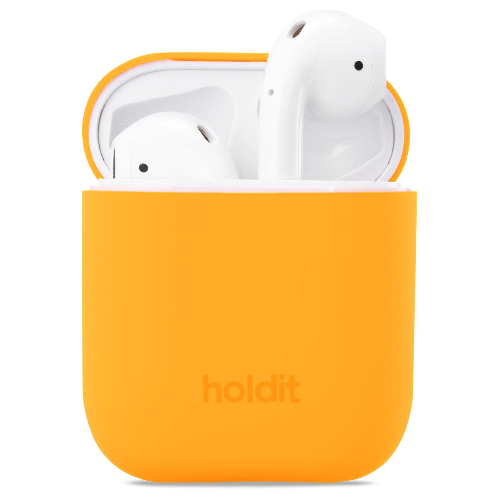 Silikonhülle Apple AirPods Orange Juice