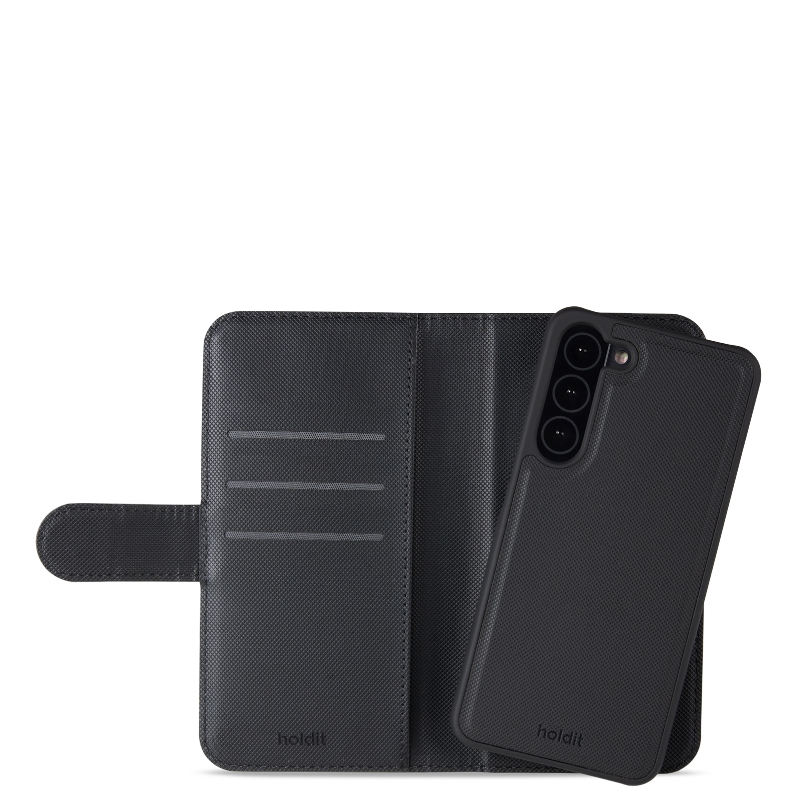 Holdit Magnetische Handyhülle Samsung Galaxy S23 Plus schwarz