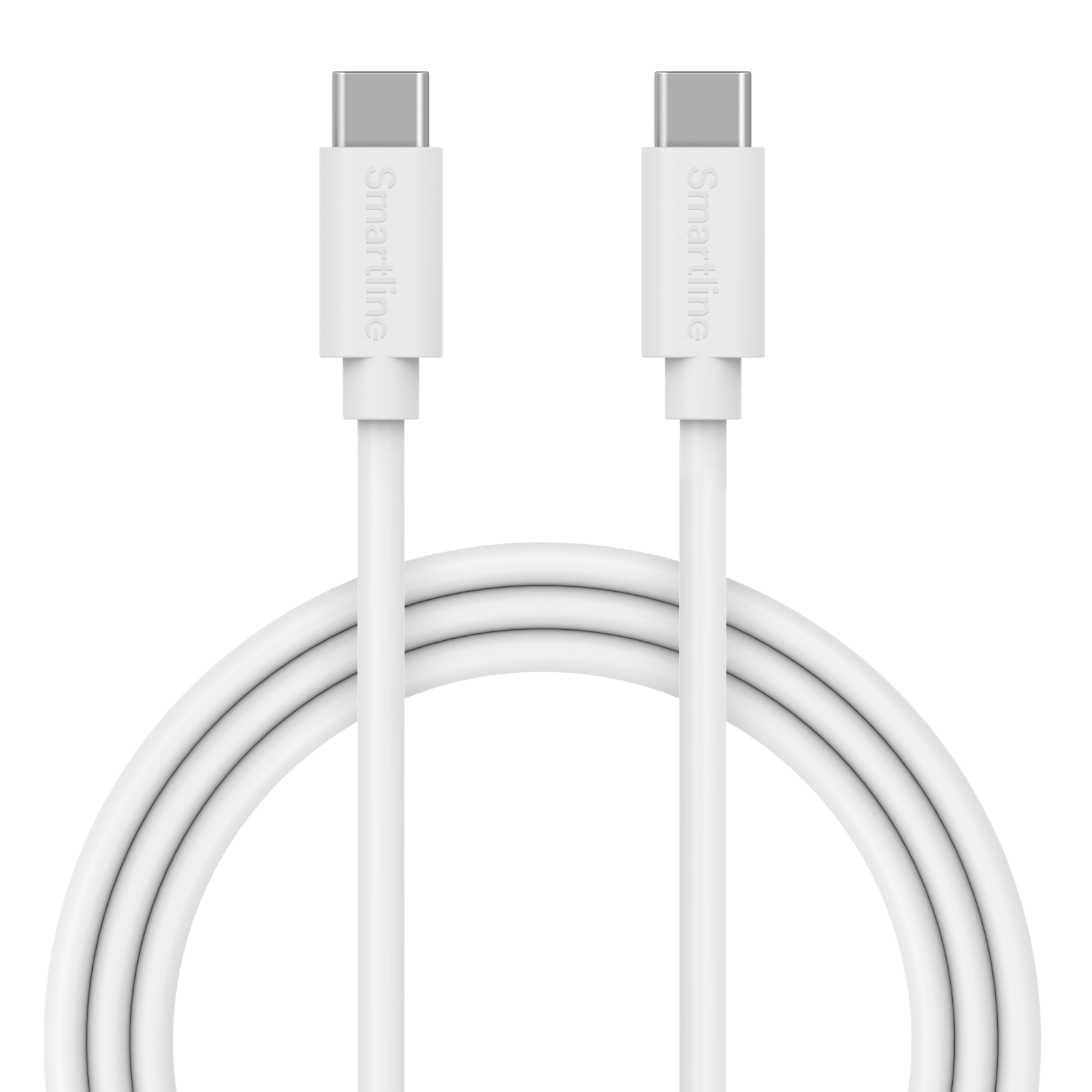 USB-kabel USB-C - USB-C 3m weiß