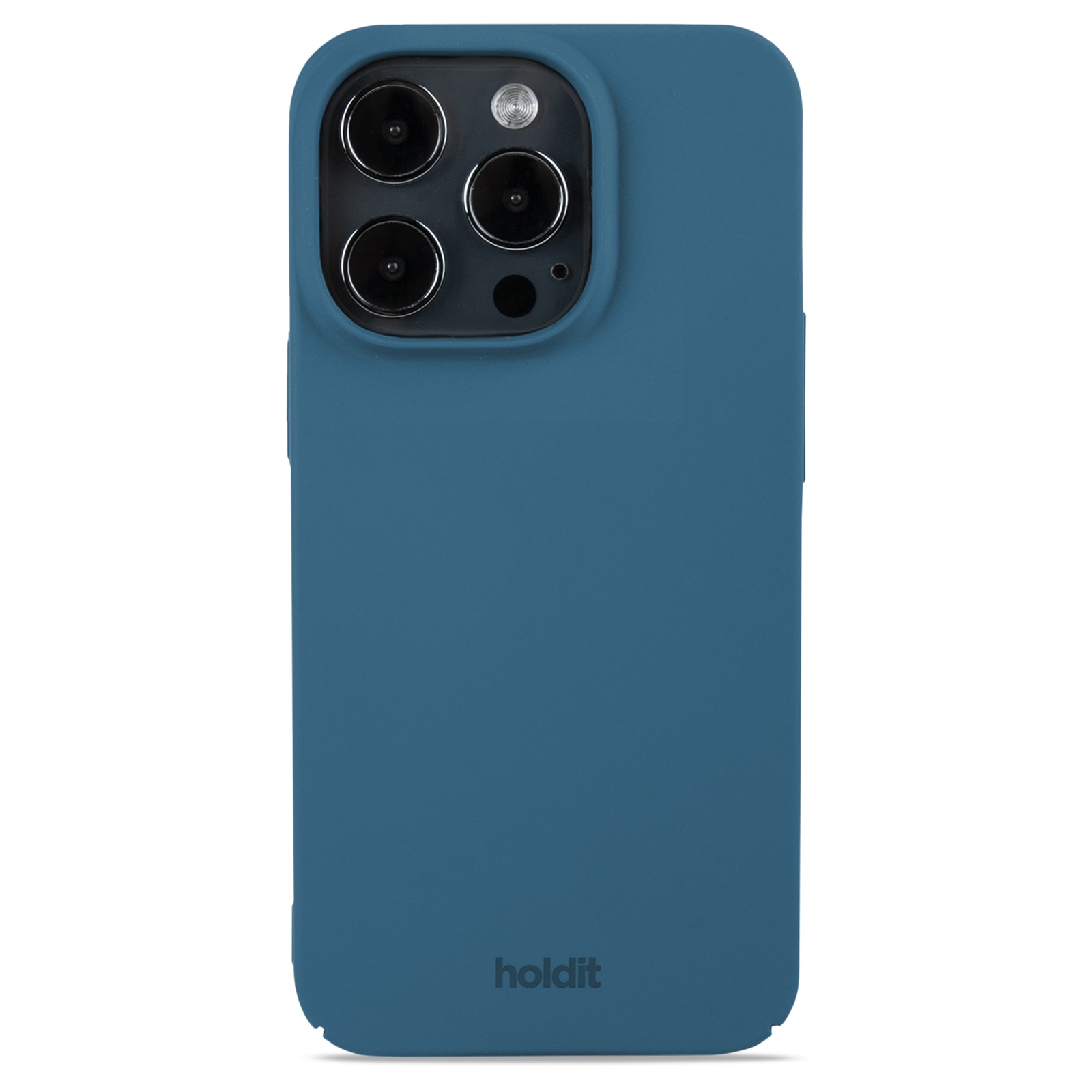 Hülle Slim iPhone 15 Pro Denim Blue