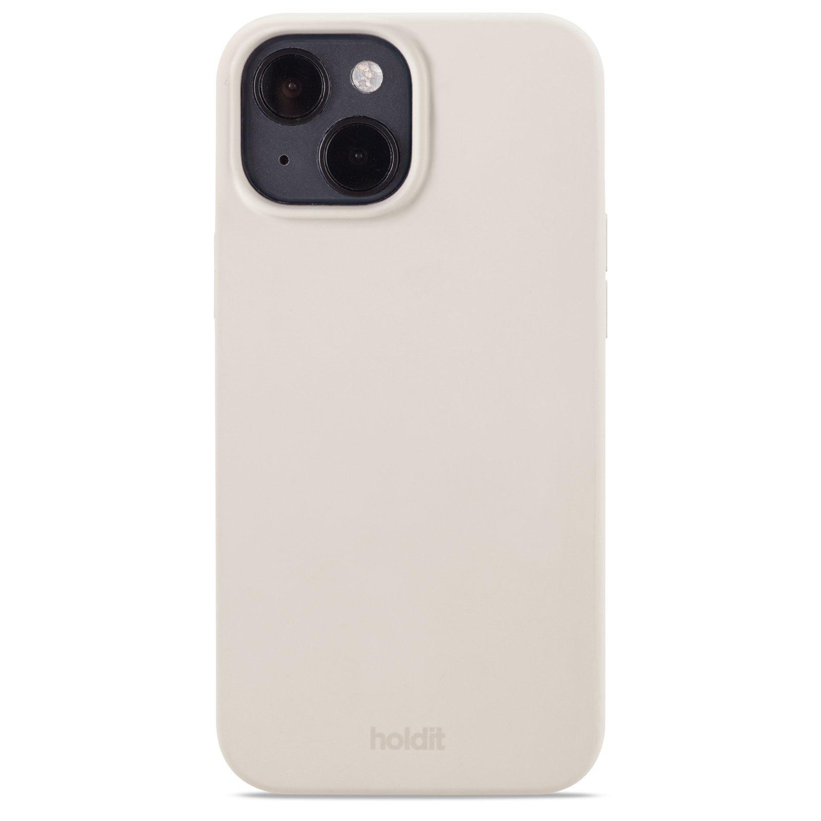 Silikonhülle iPhone 15 Light Beige