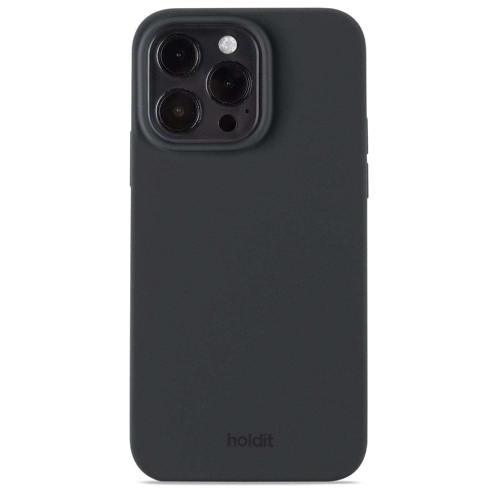Silikonhülle Apple iPhone 15 Pro Max Schwarz