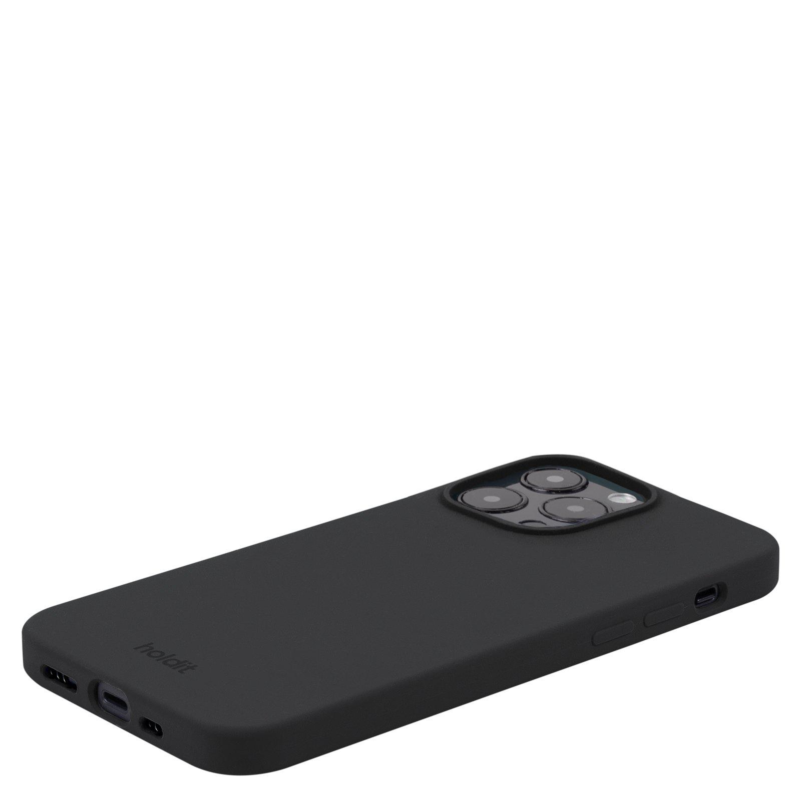 Silikonhülle Apple iPhone 15 Pro Max Schwarz