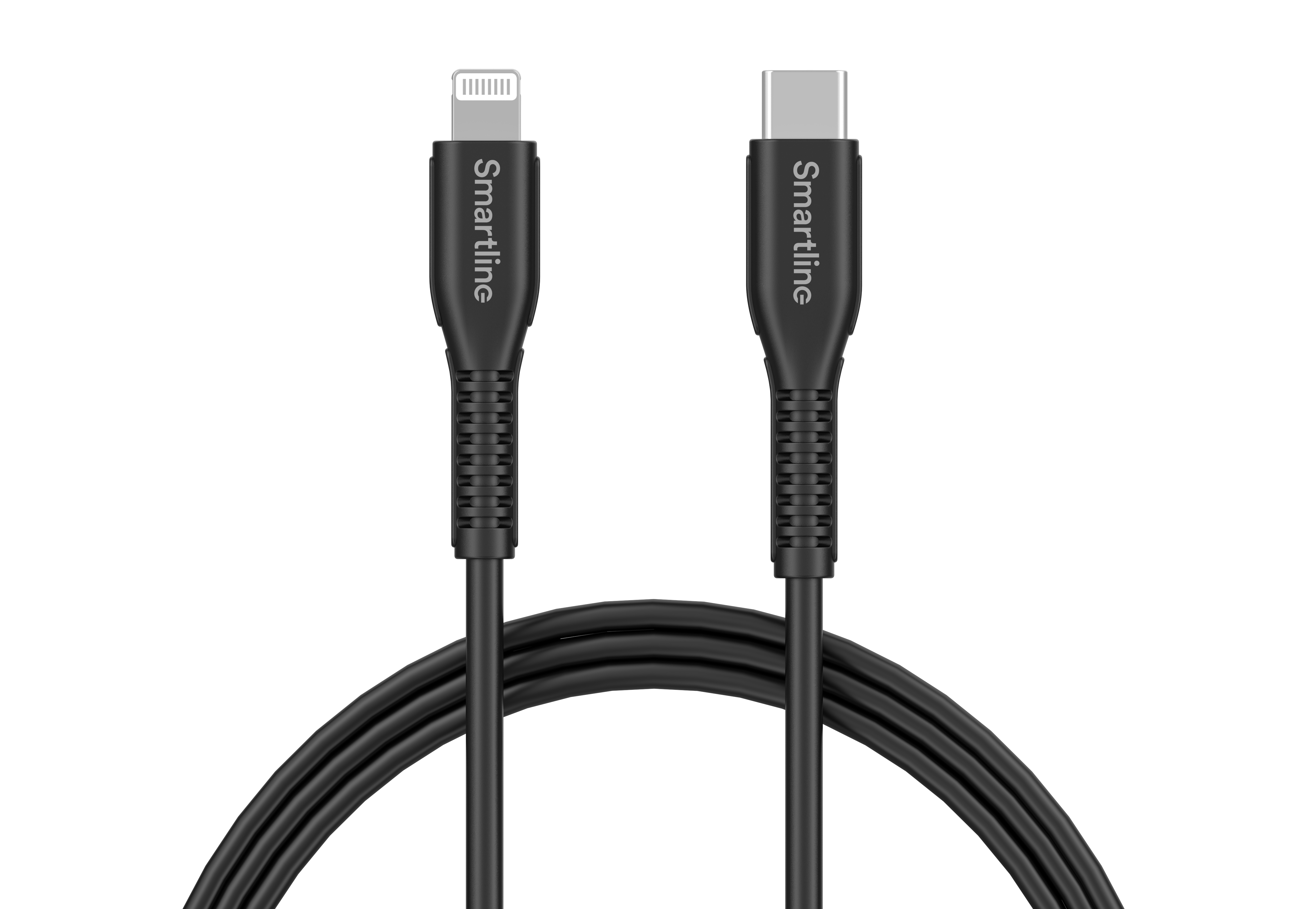 Strong USB-kabel USB-C - Lightning 2m, schwarz