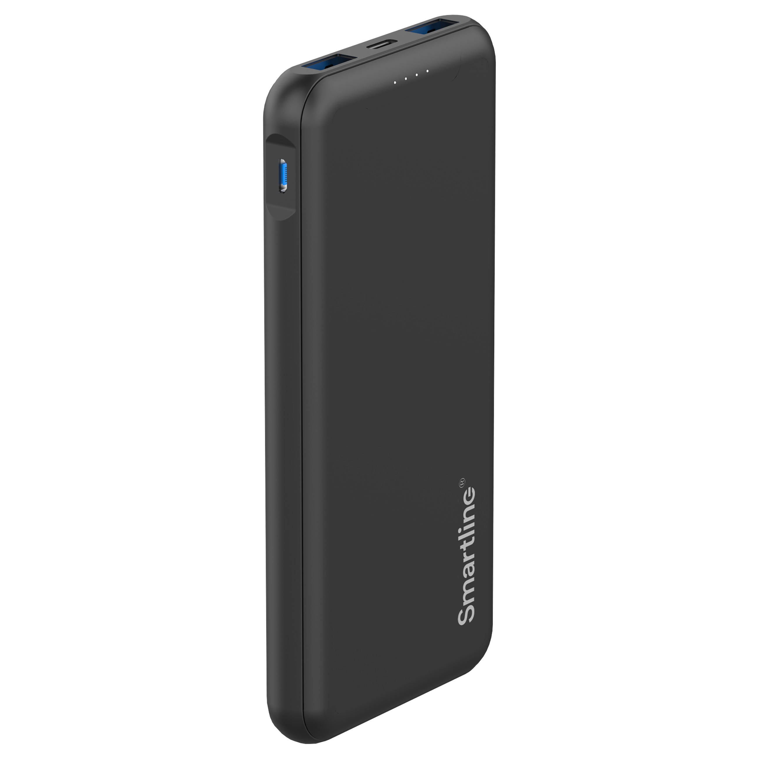 Powerbank 10000 mAh USB-A + USB-C PD schwarz