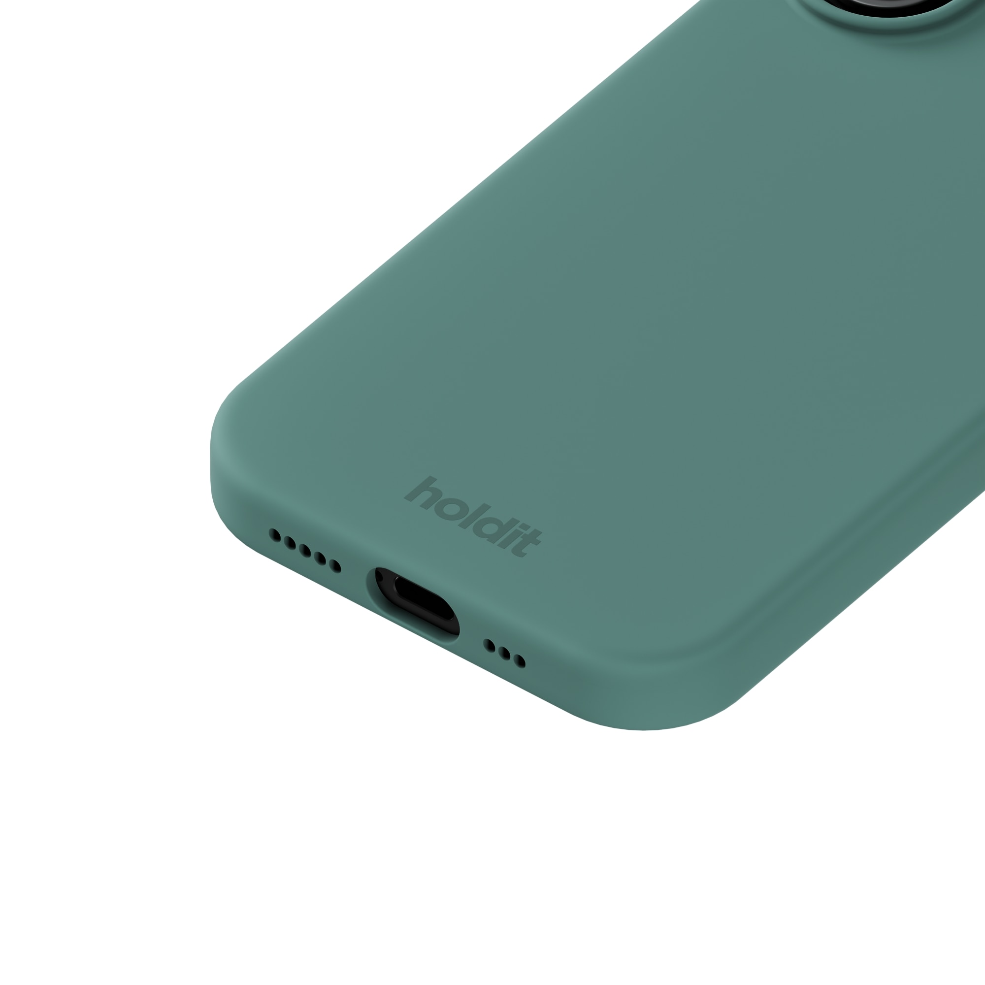 Silikonhülle iPhone 17 Moss Green