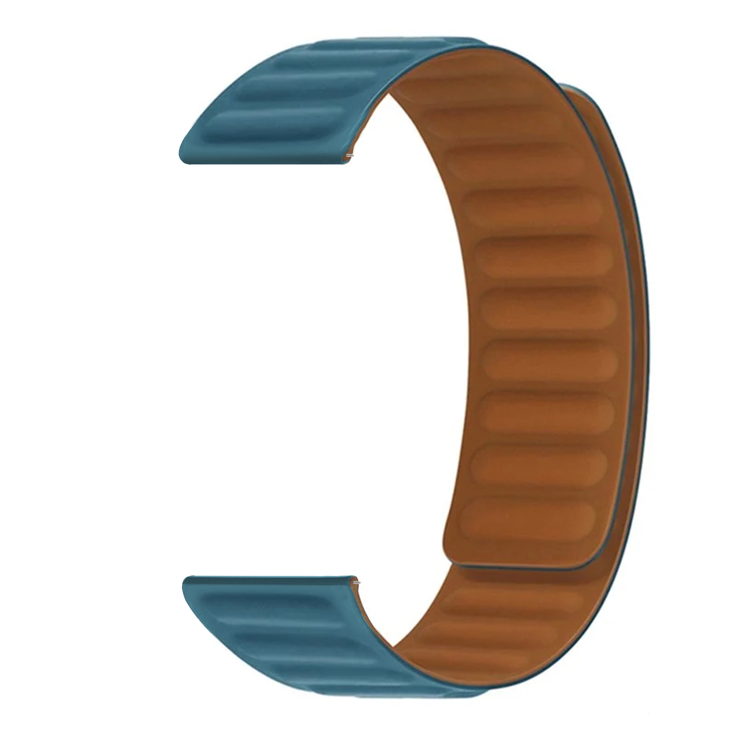 OnePlus Watch 2 Magnetische Armband aus Silikon blau
