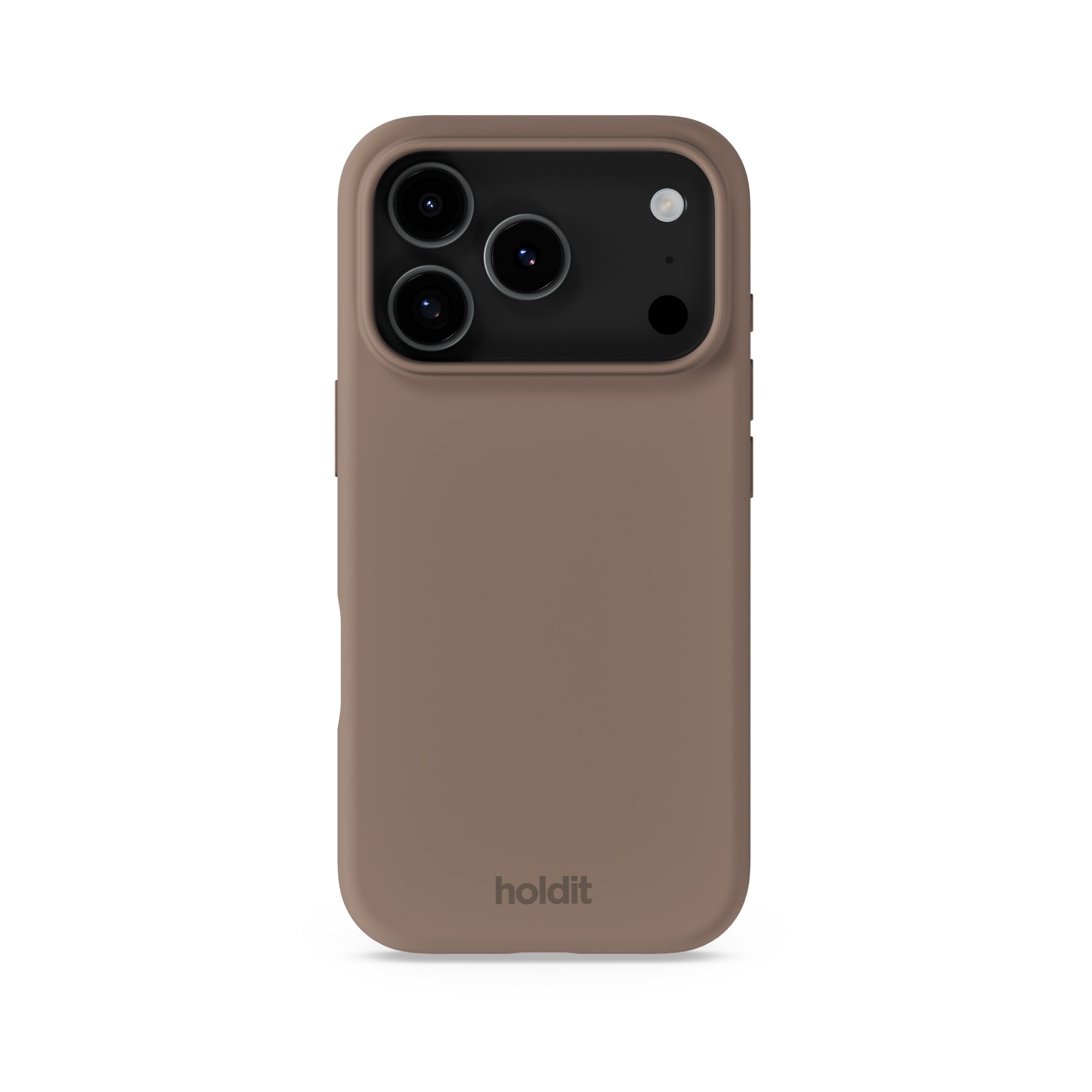 Silikonhülle iPhone 17 Pro Mocha Brown