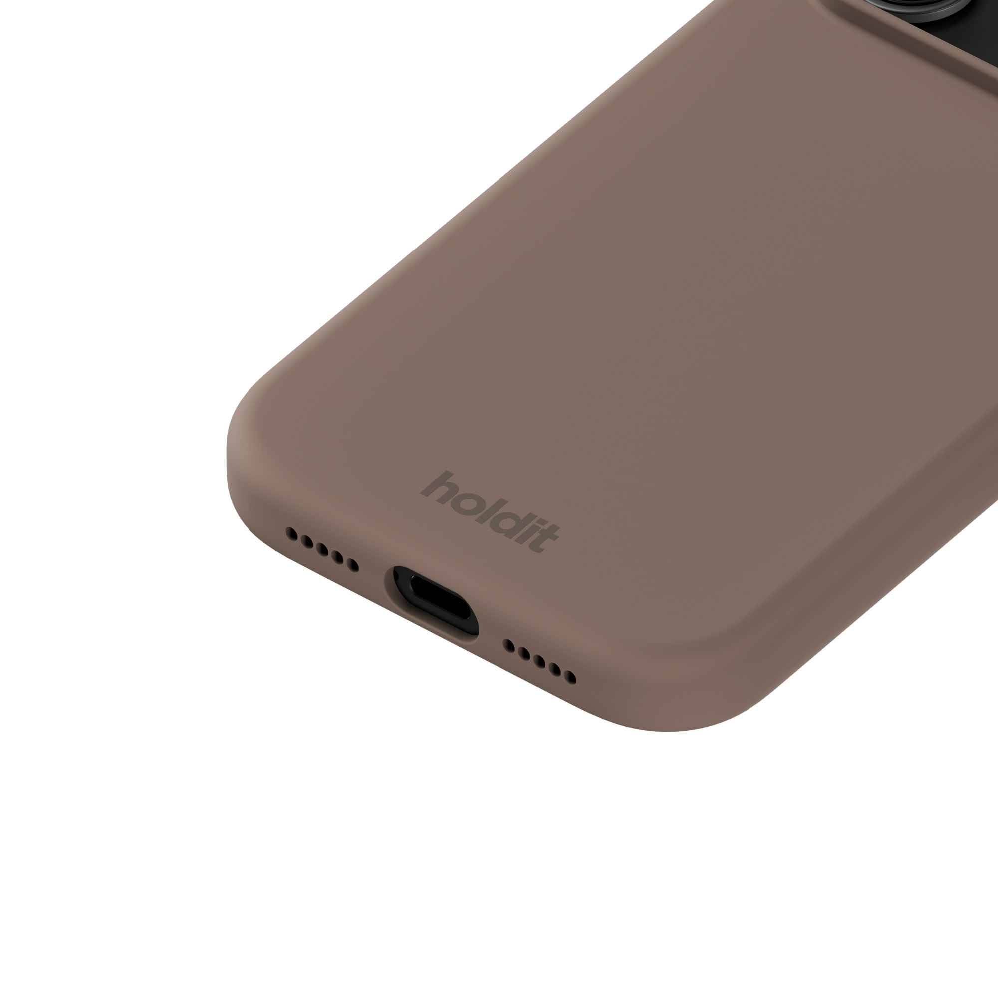 Silikonhülle iPhone 17 Pro Mocha Brown