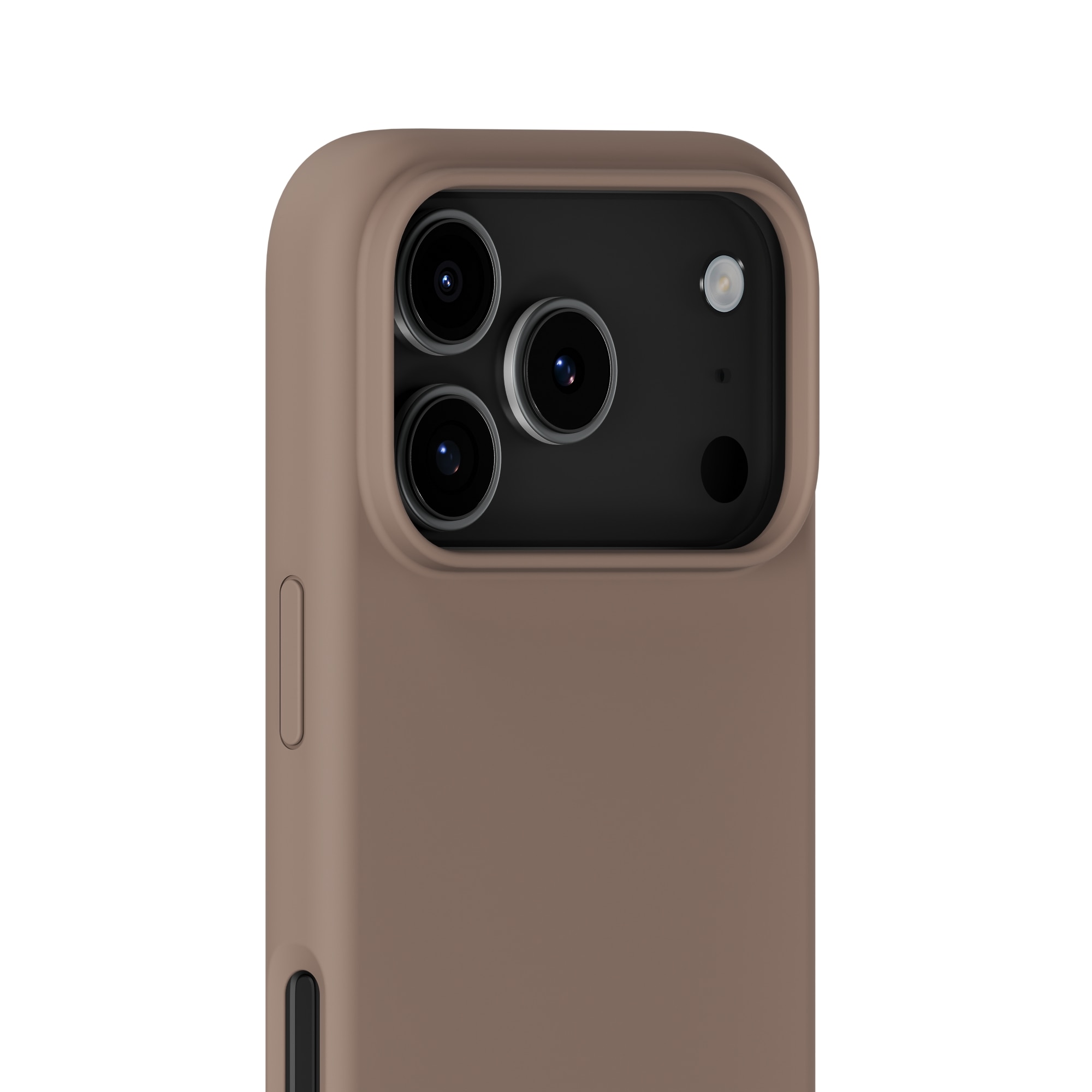 Silikonhülle iPhone 17 Pro Mocha Brown